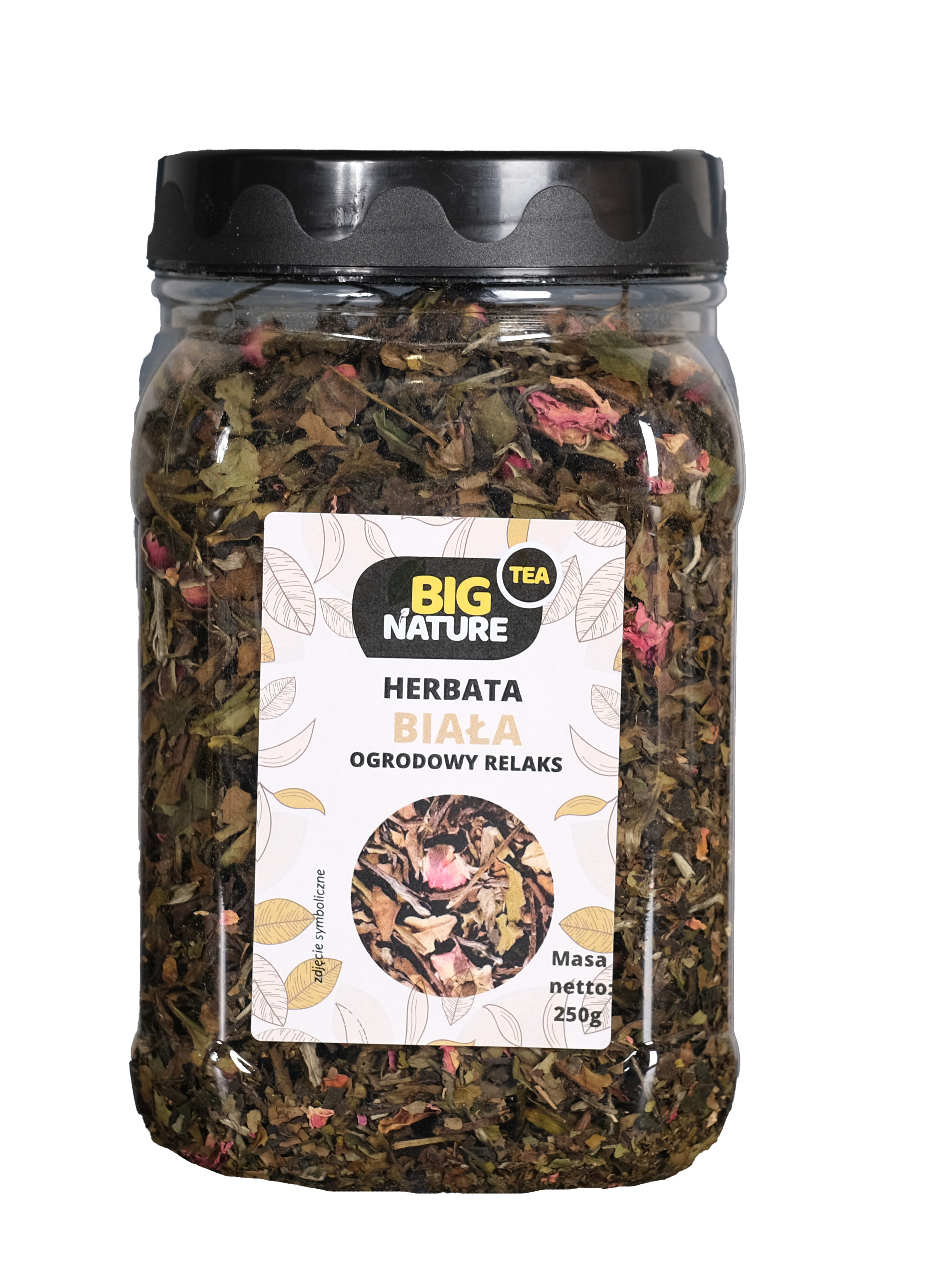 HERBATA BIAŁA  OGRODOWY RELAKS 250G