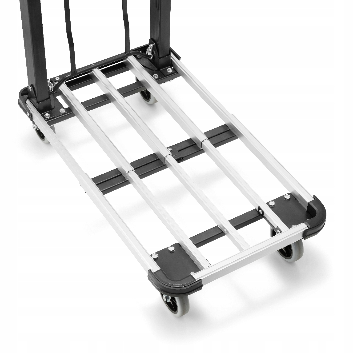 Wózek platformowy aluminiowy składany transportowy magazynowy HIGHER 150kg — 10