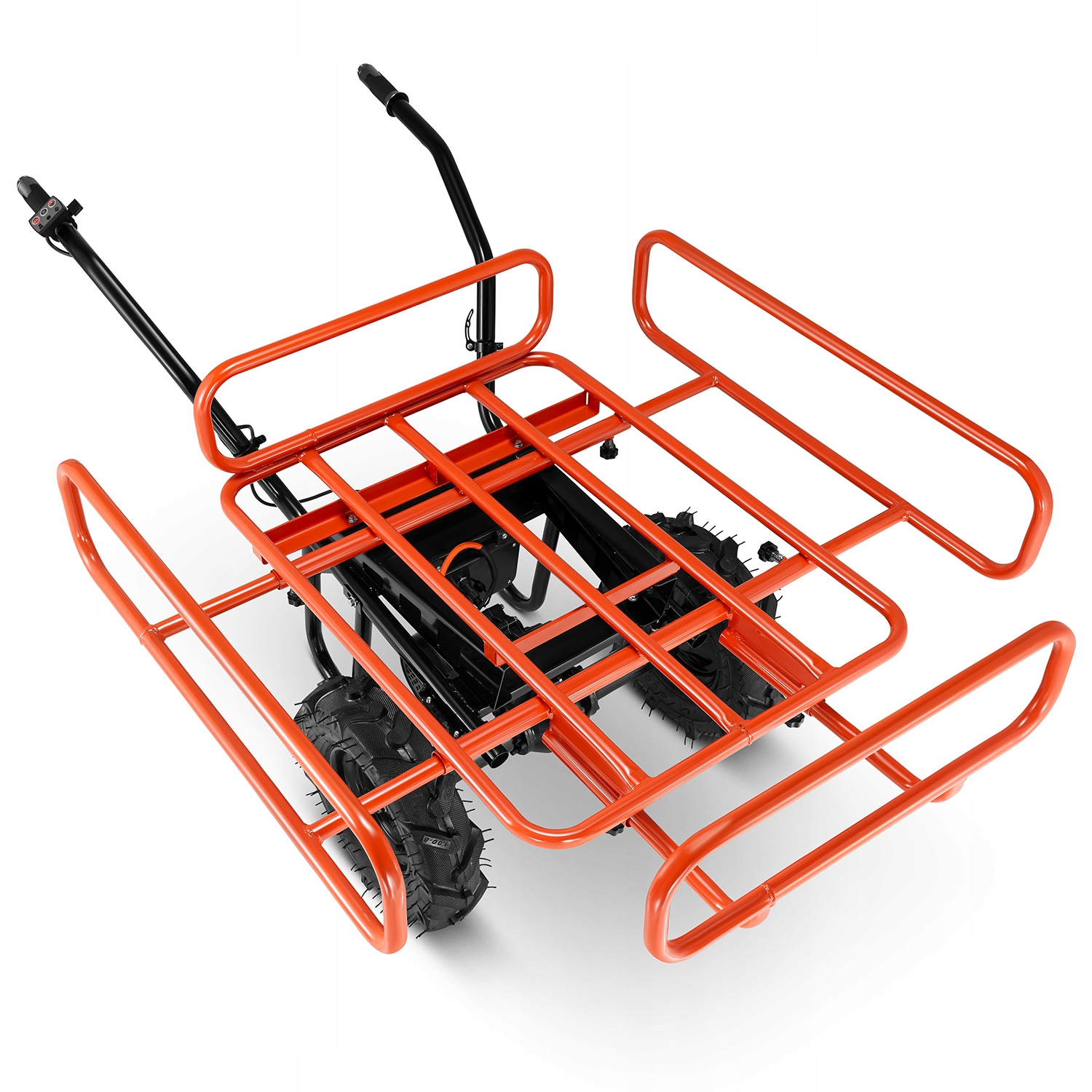 Taczka elektryczna budowlana koleba ogrodowa BAUMR-AG 3w1 120L 260kg 40V — 9