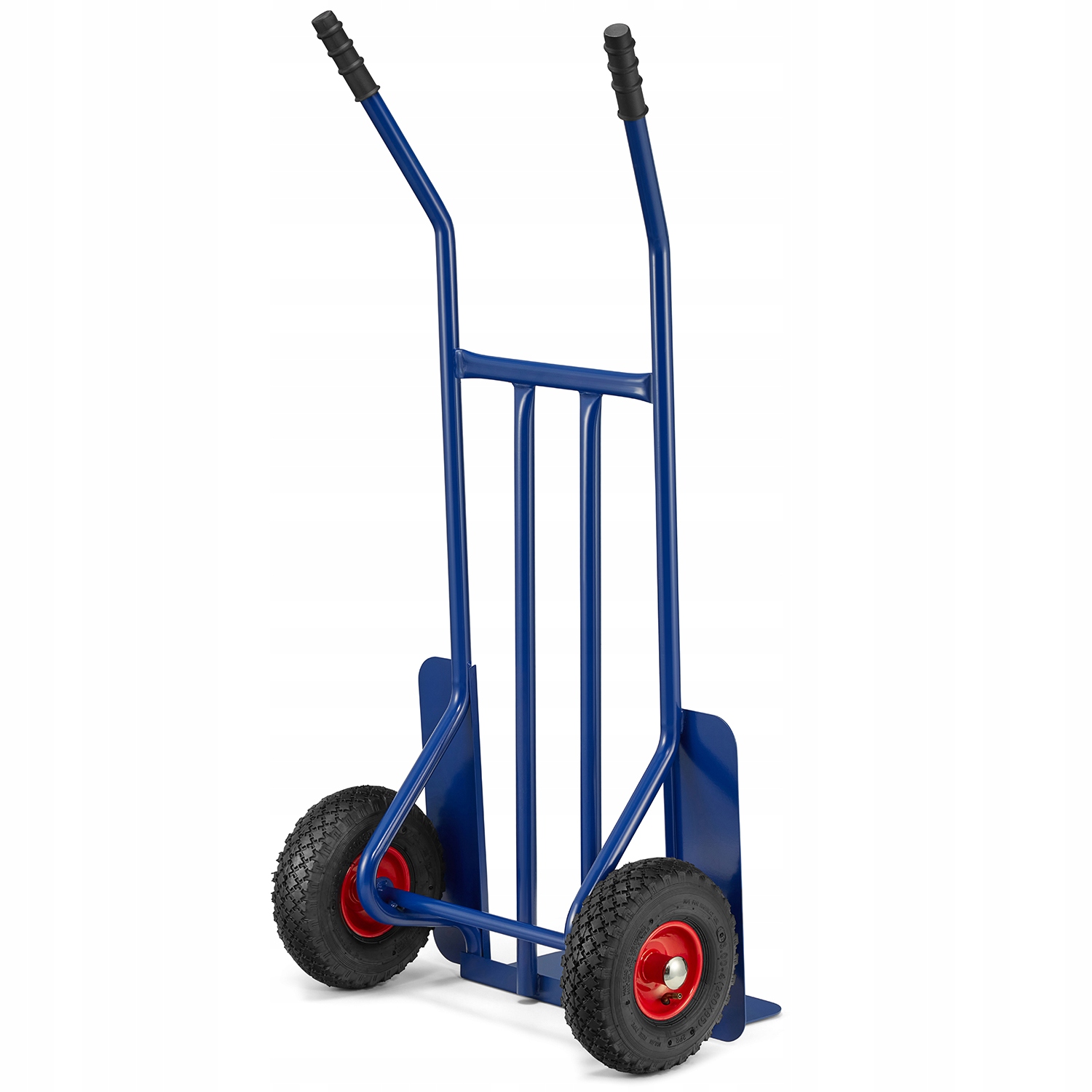 Wózek transportowy magazynowy młynarka HIGHER 280kg pompowane koła — 3