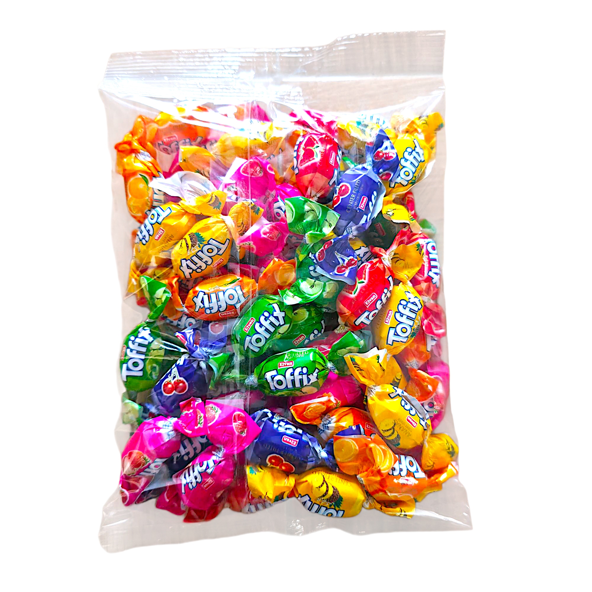Cukierki Toffix z nadzieniem owocowym Elvan 200g — 2