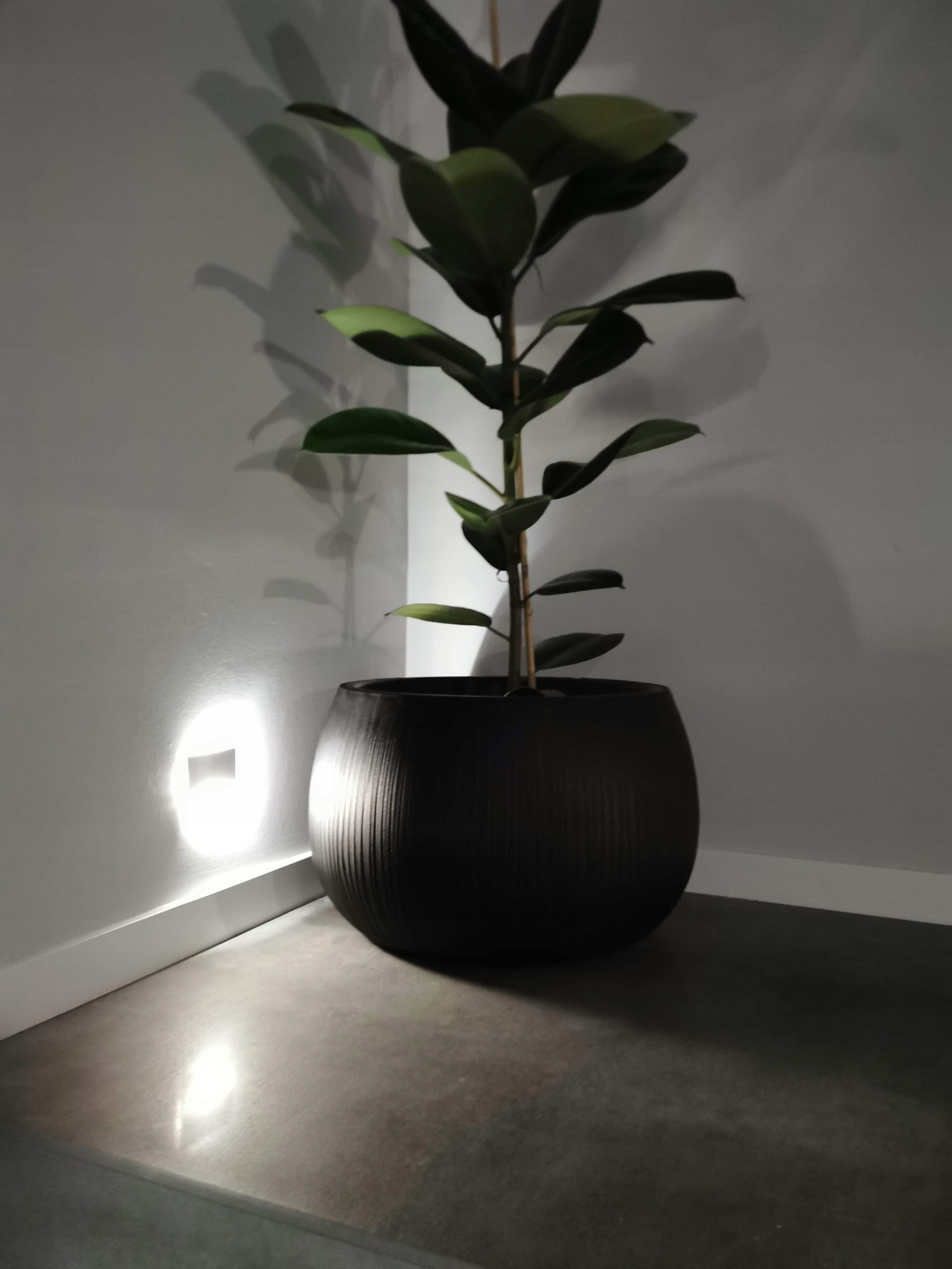 Doniczka kula Beton Bowl DKB290 z wkładem | Beton — 12