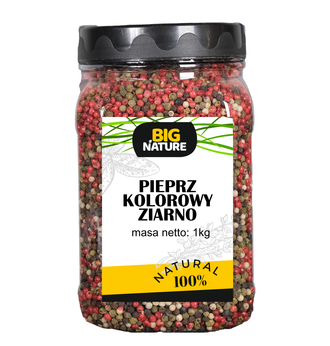 PIEPRZ KOLOROWY ZIARNO 1KG