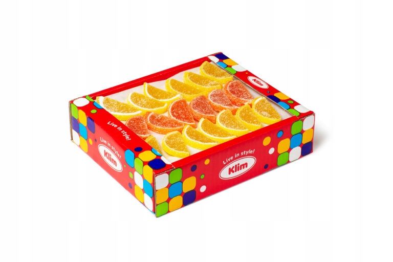 Galaretki Klim w cukrze 1,6kg cytryna i pomarańcz