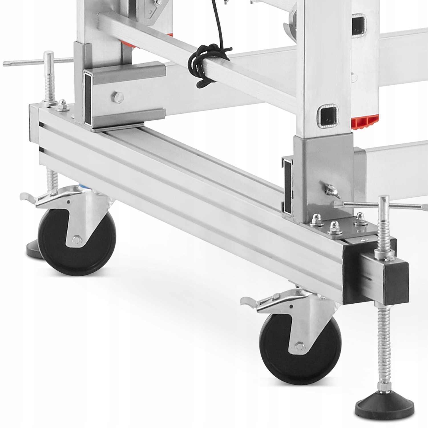 Rusztowanie aluminiowe jezdne wysuwane z linką składane HIGHER 2x13 7,3m — 8