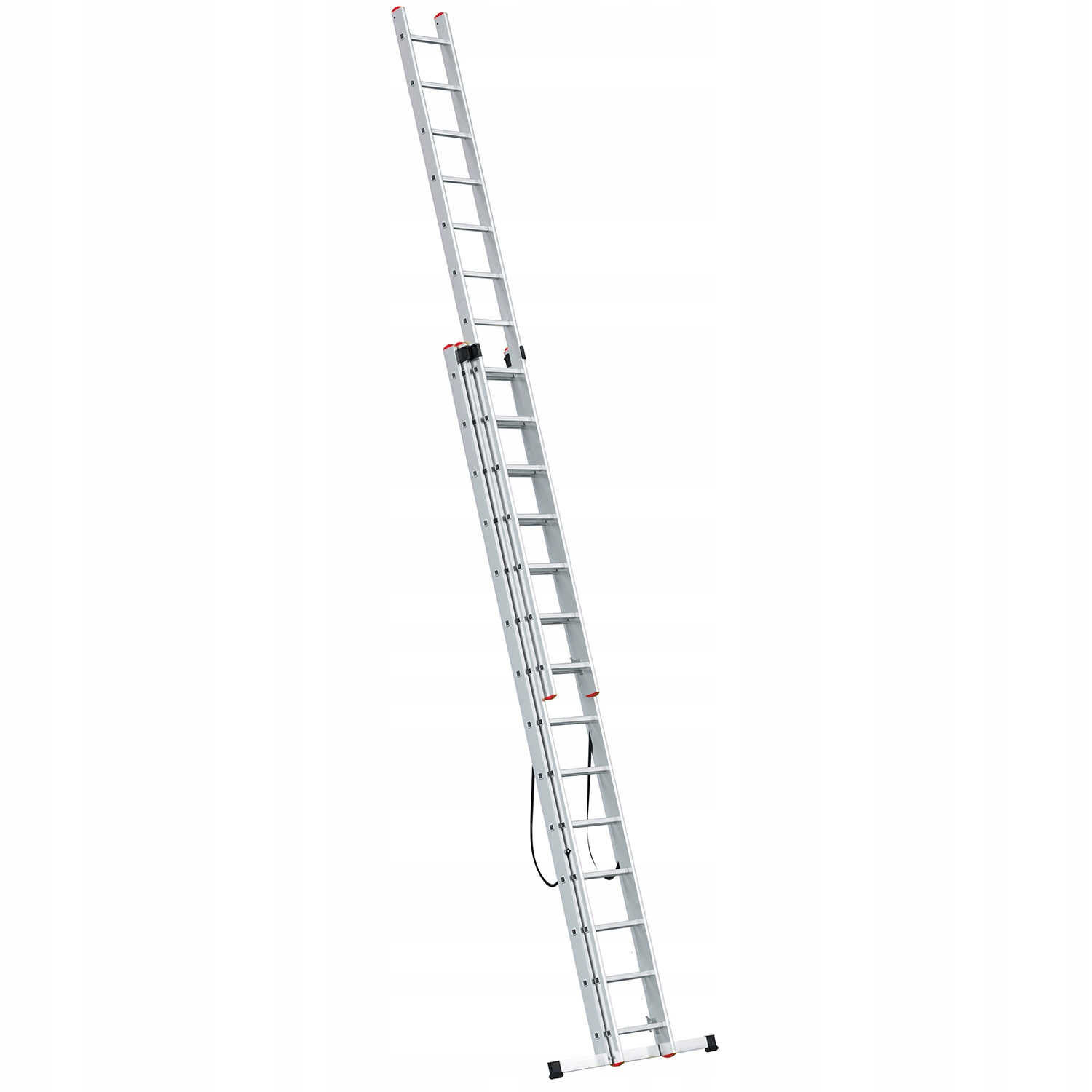Drabina aluminiowa wielofunkcyjna 3x14 HIGHER na schody PRO + GRATIS — 2