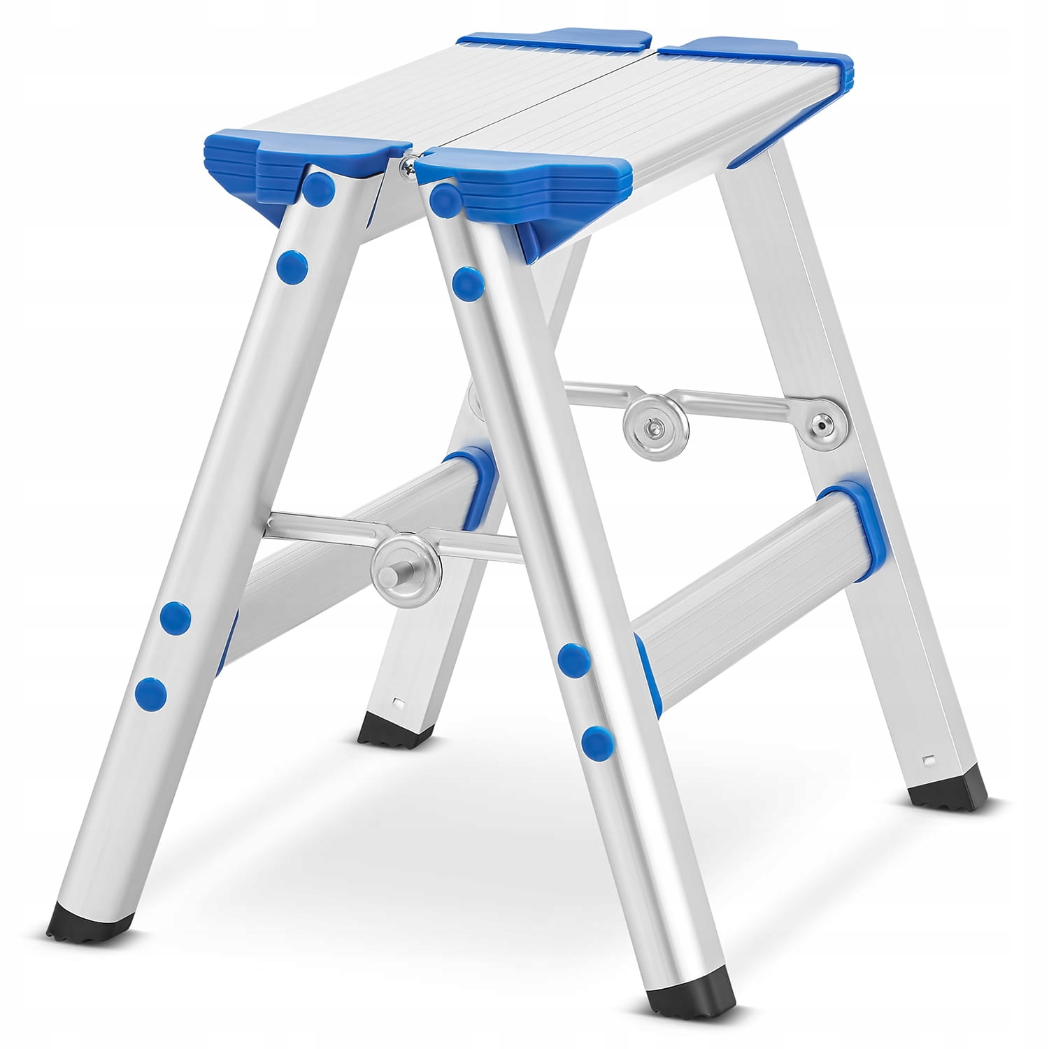 Drabina domowa stołek schodek podest stopień składany HIGHER ML-401A — 3