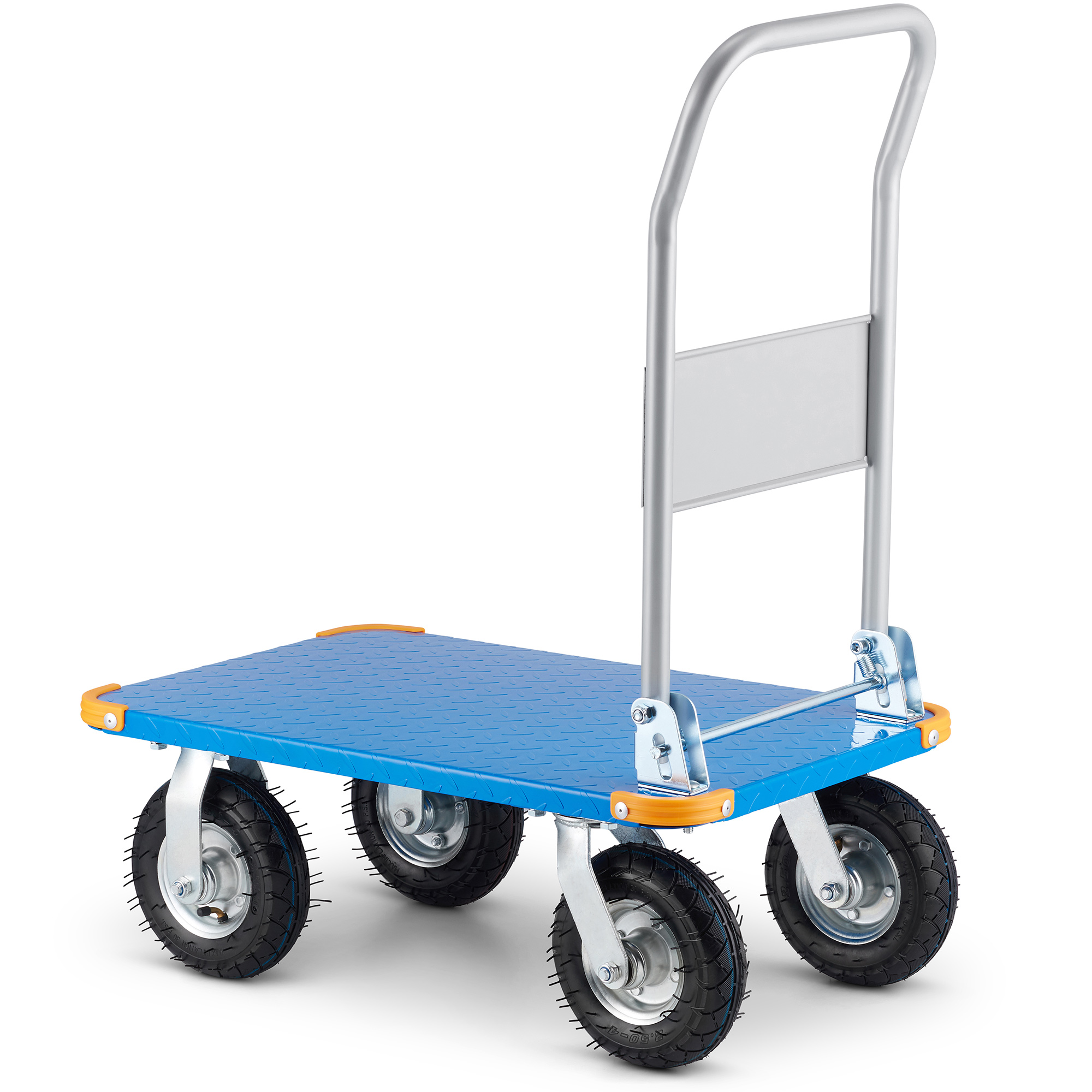 Wózek platformowy towarowy składany transportowy magazynowy HIGHER 450kg — 4