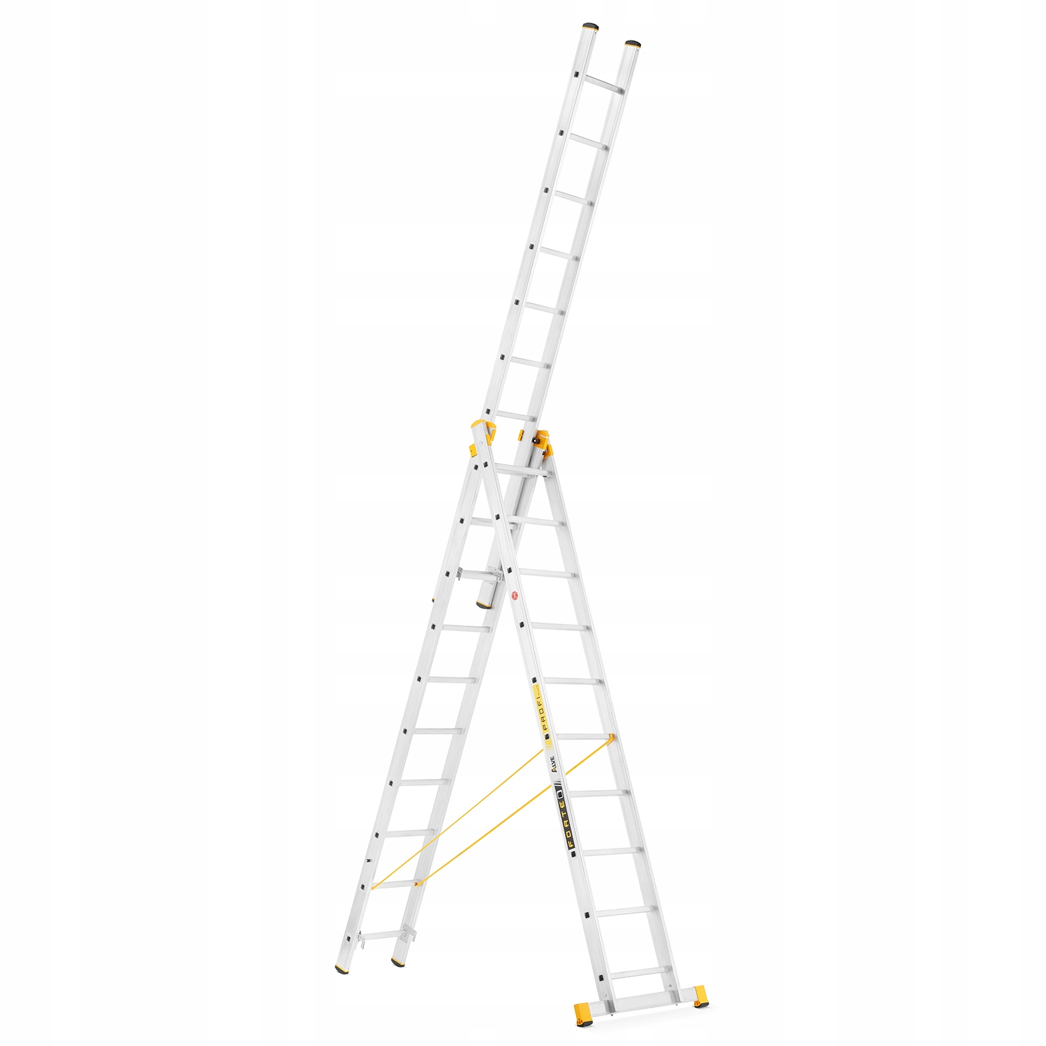 Drabina aluminiowa wielofunkcyjna profesjonalna ALVE FORTE PROFI PLUS 3x10 — 16