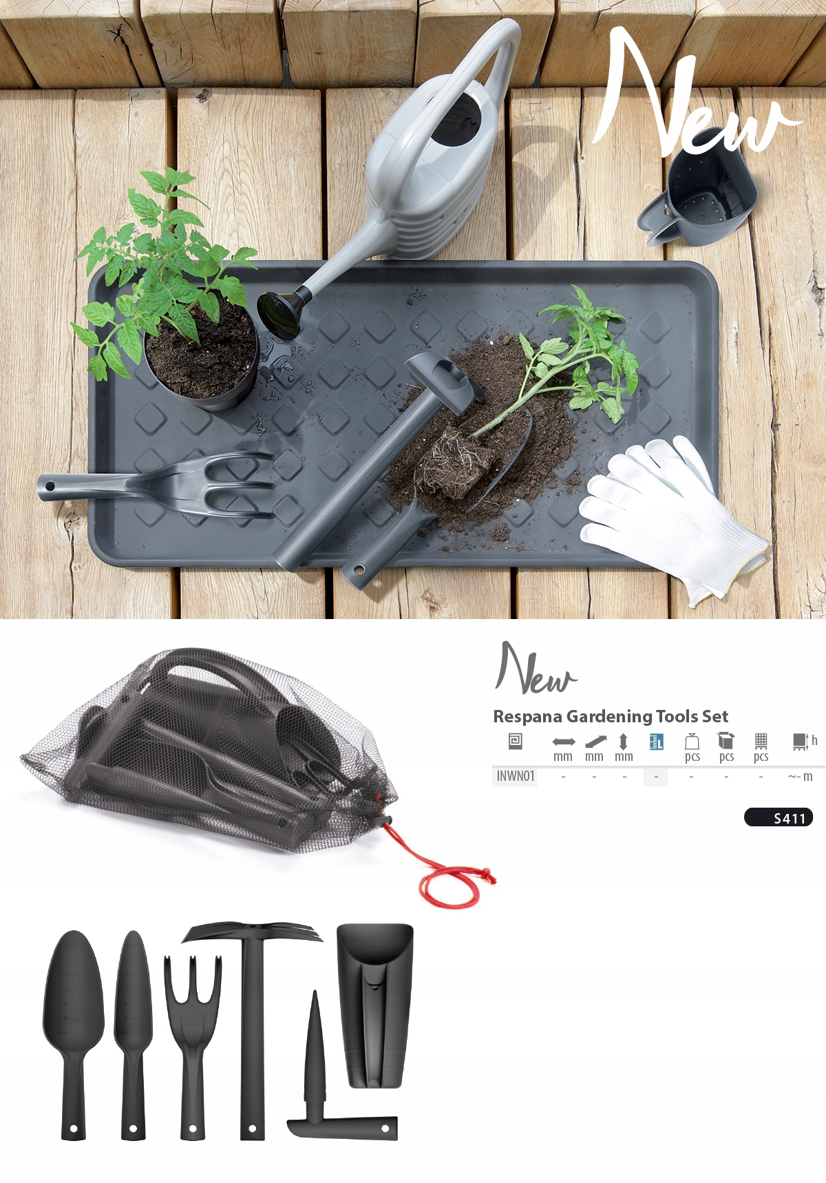 Zestaw Respana Gardening Tools Set INWN01 — 3