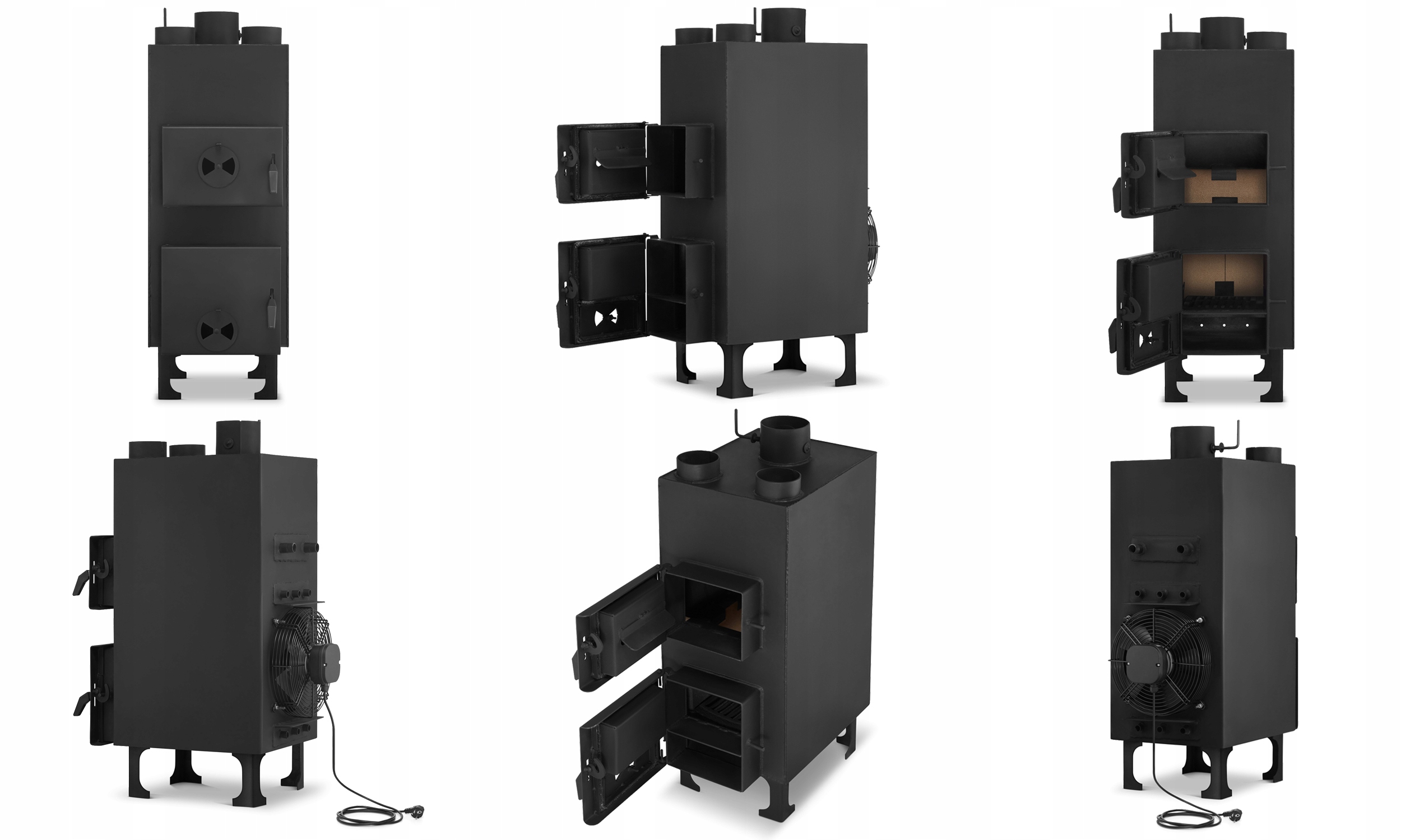 Piec nadmuchowy z nadmuchem dmuchawa nagrzewnica powietrza koza 15 kW — 6
