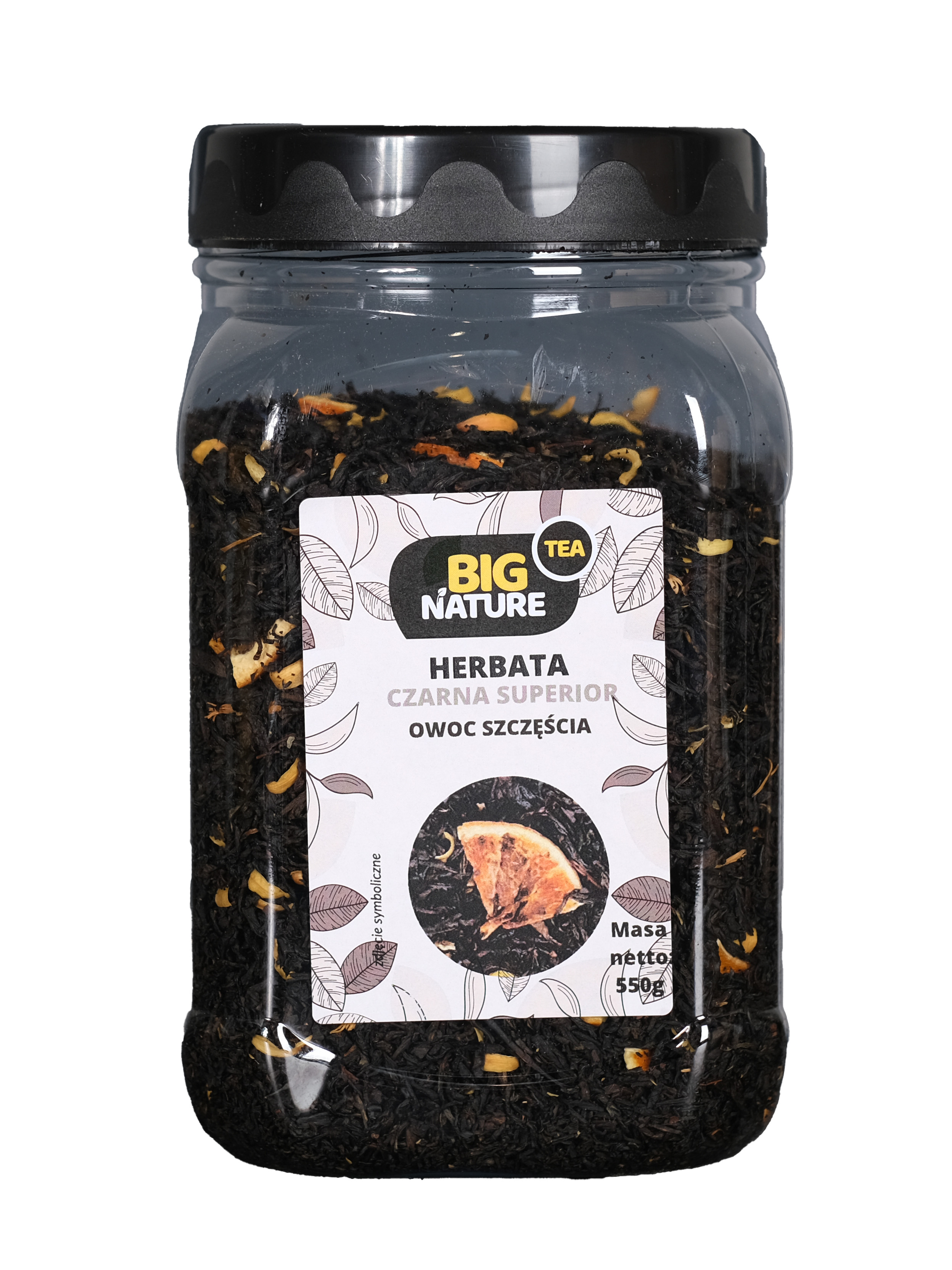 HERBATA CZARNA SUPERIOR OWOC SZCZĘŚCIA  550G