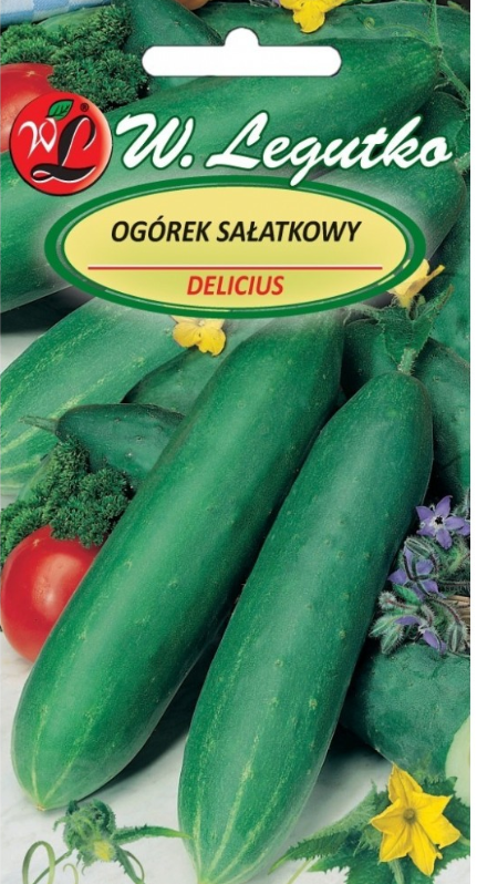 Nasiona Ogórek gruntowy sałatkowy Delicius, 5g