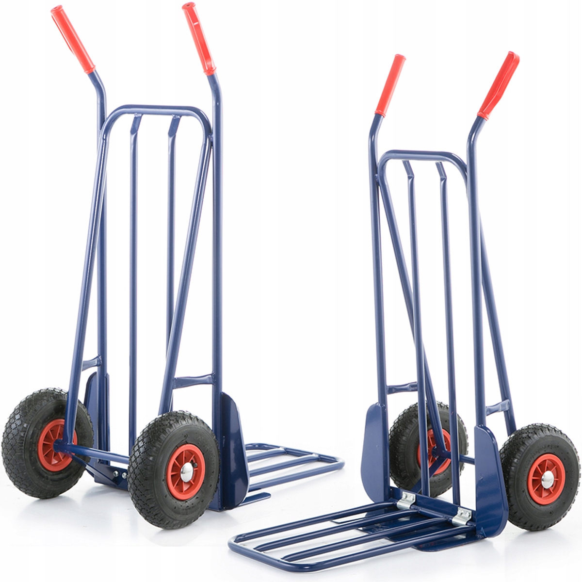 Wózek magazynowy MŁYNARKA składany transportowy HIGHER mocny 280kg SOLIDNY WMS02