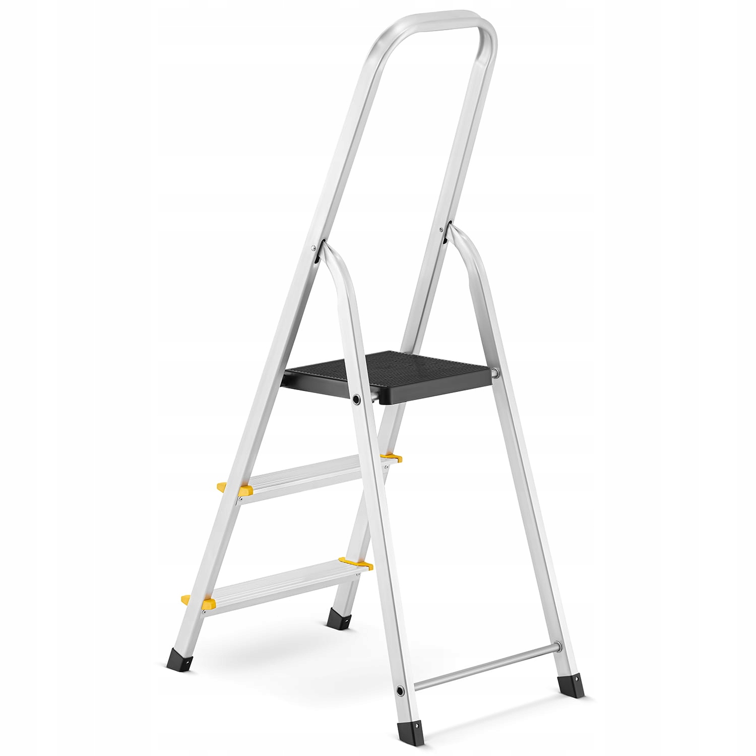 Drabina aluminiowa domowa jednostronna profesjonalna HIGHER 3 stopnie 150kg — 5