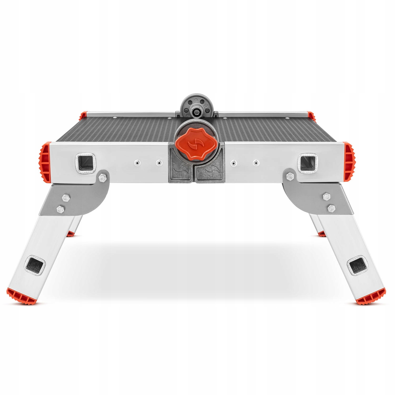 Drabina aluminiowa składana podest roboczy składany taboret podnóżek HIGHER — 2