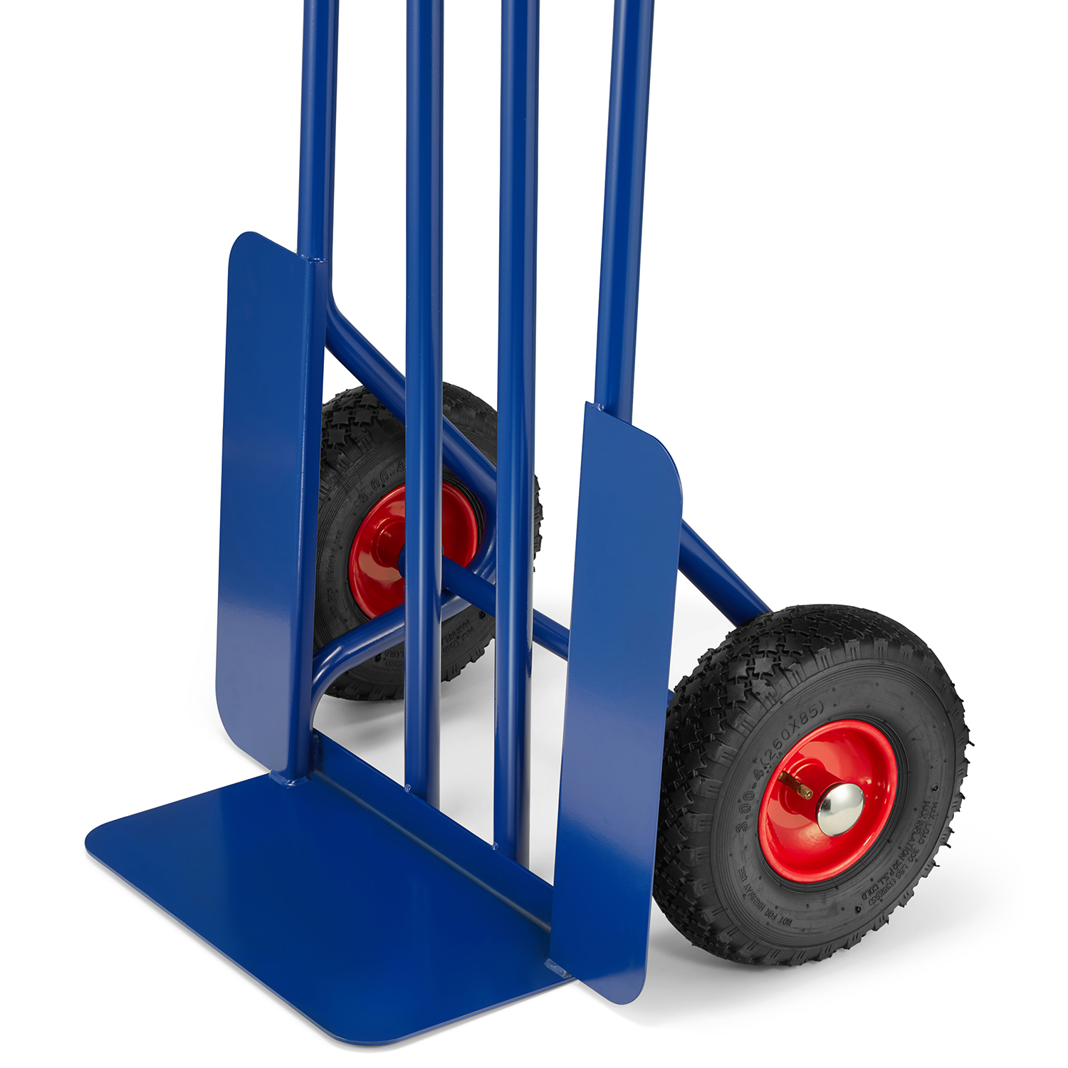 Wózek transportowy magazynowy młynarka HIGHER 280kg pompowane koła — 8