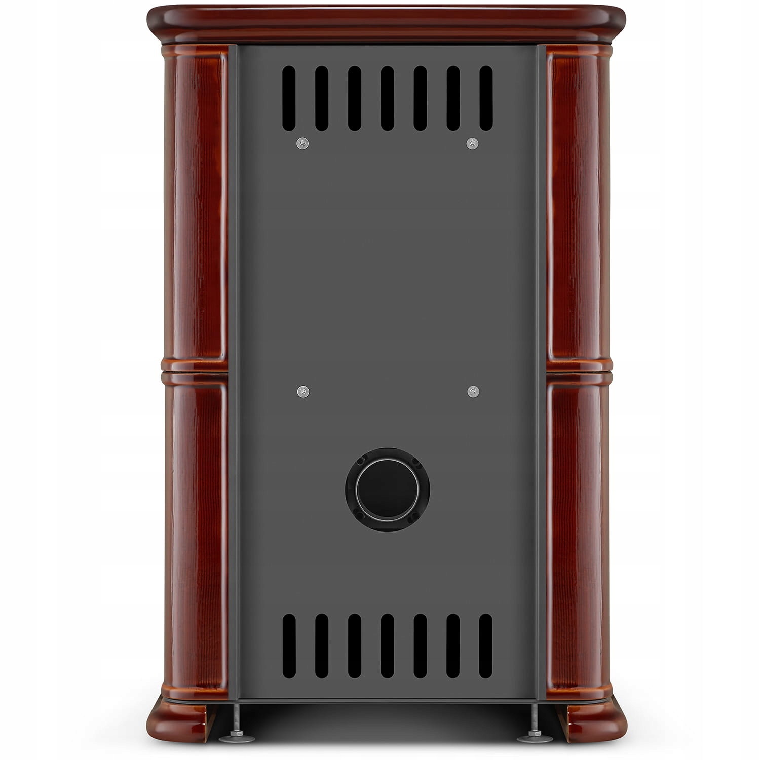 Piec kominek kaflowy piecyk koza wkład kominkowy OLBIA Brown 6,3 kW CDP — 4