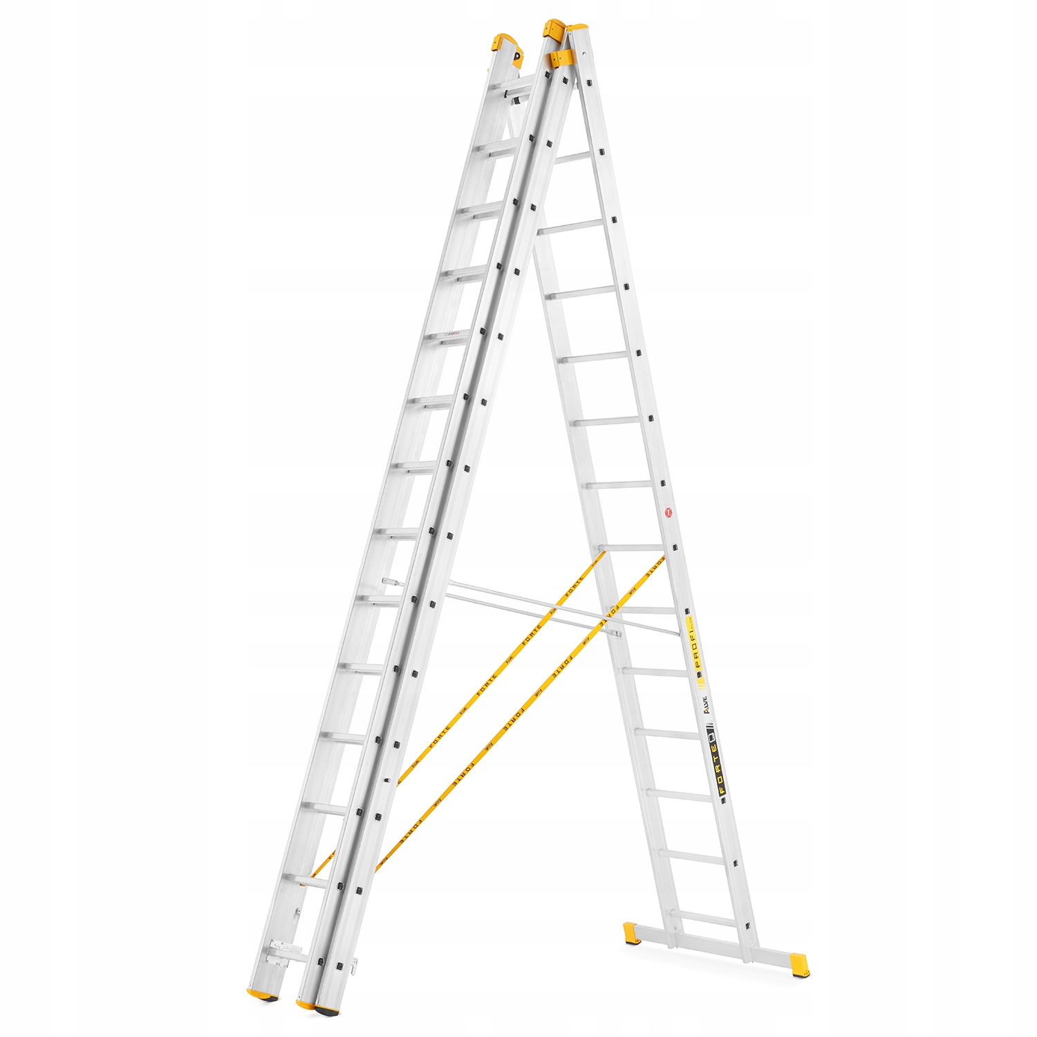 Drabina aluminiowa wielofunkcyjna profesjonalna ALVE FORTE PROFI PLUS 3x15 — 3