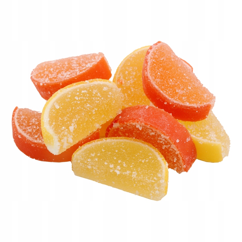 Galaretki Klim w cukrze 1,6kg cytryna i pomarańcz — 2