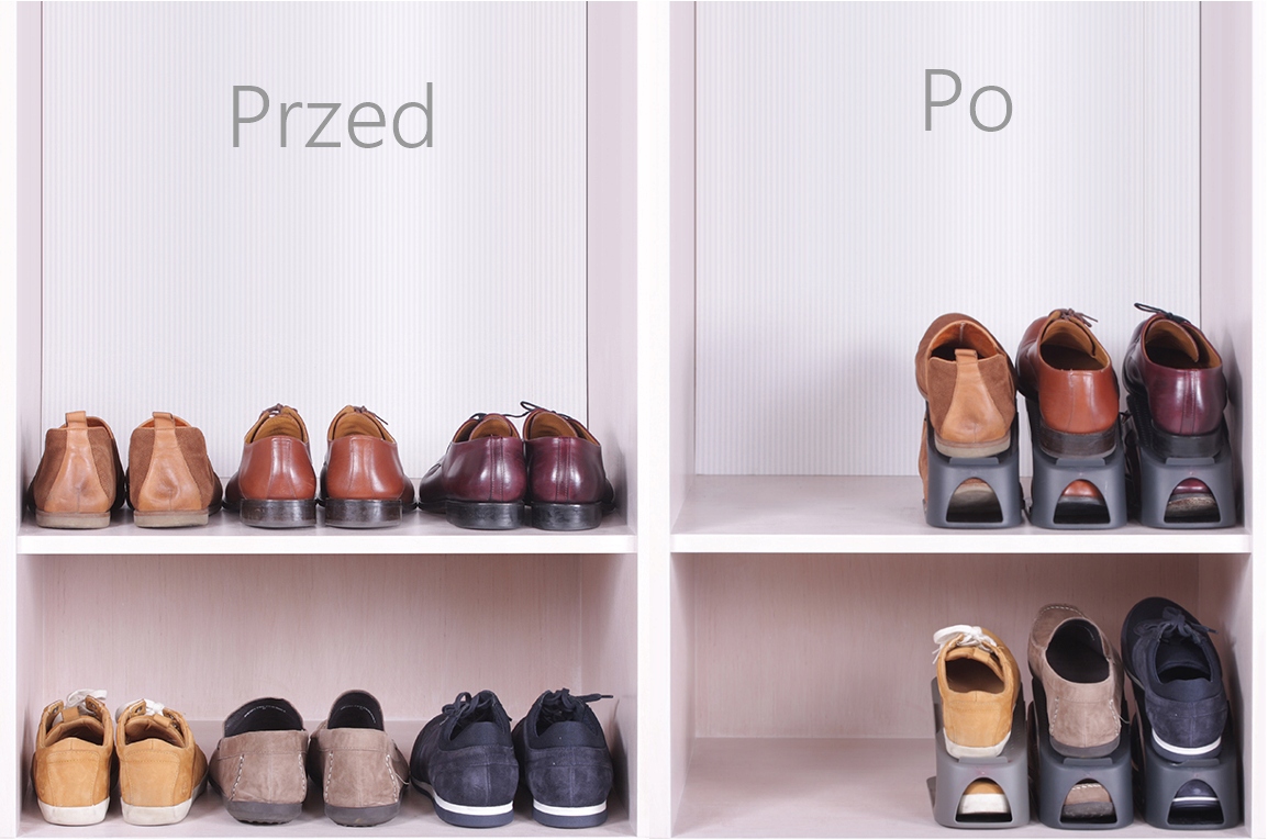 Organizer na buty 5w1 Spacyshoe 30-38 | Antracyt — 2