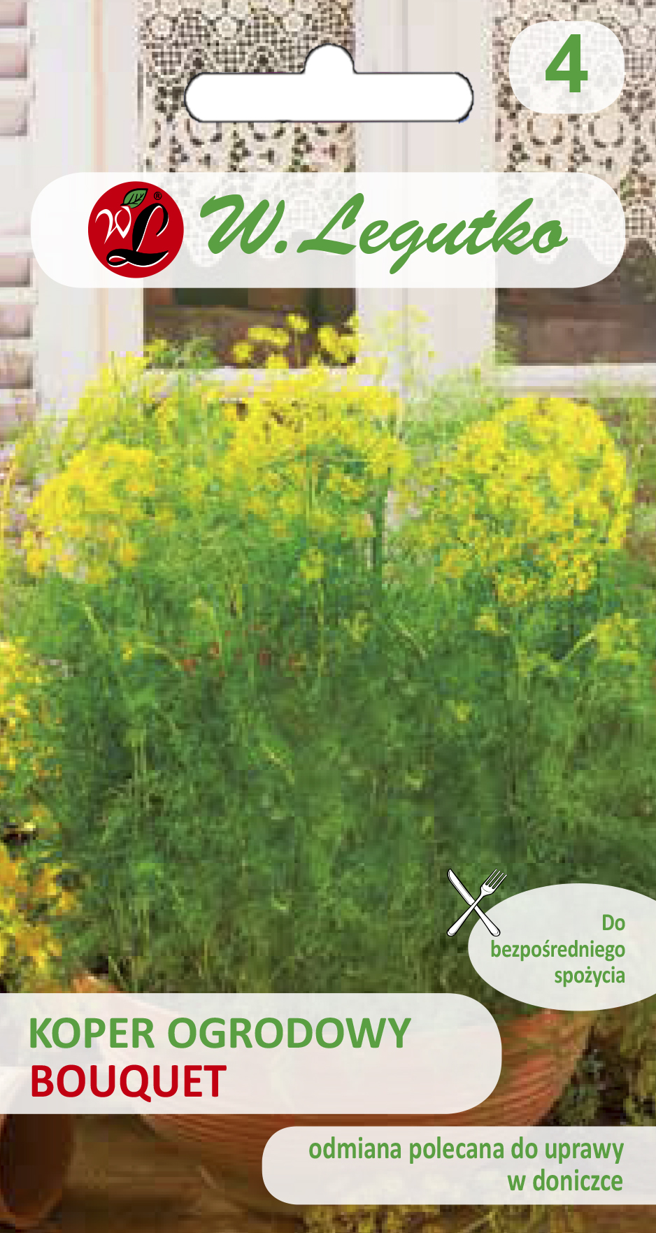 Nasiona Koper ogrodowy Bouquet, 5g