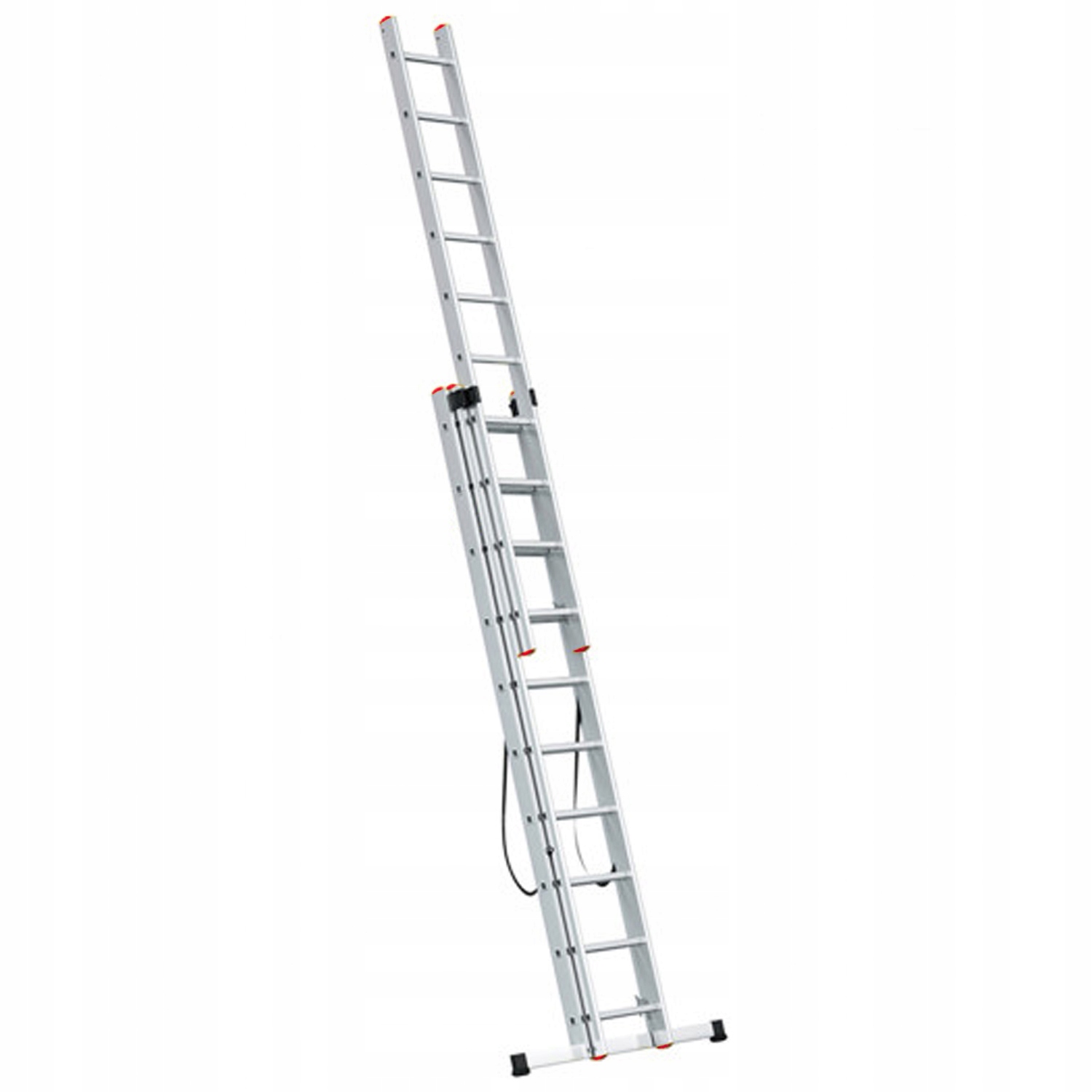 Drabina aluminiowa wielofunkcyjna 3x9 HIGHER na schody PRO + GRATIS — 2