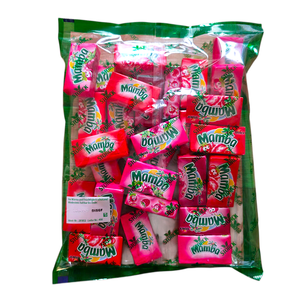 Guma do żucia Mamba Mix rozpuszczalna owocowa 795g — 2