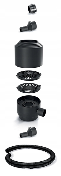 Zestaw przyłączeniowy GUTTER FILTER SET do beczki