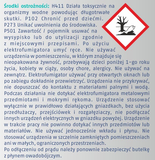 BROS Płyn do elektro na komary dla dzieci 60 nocy — 2