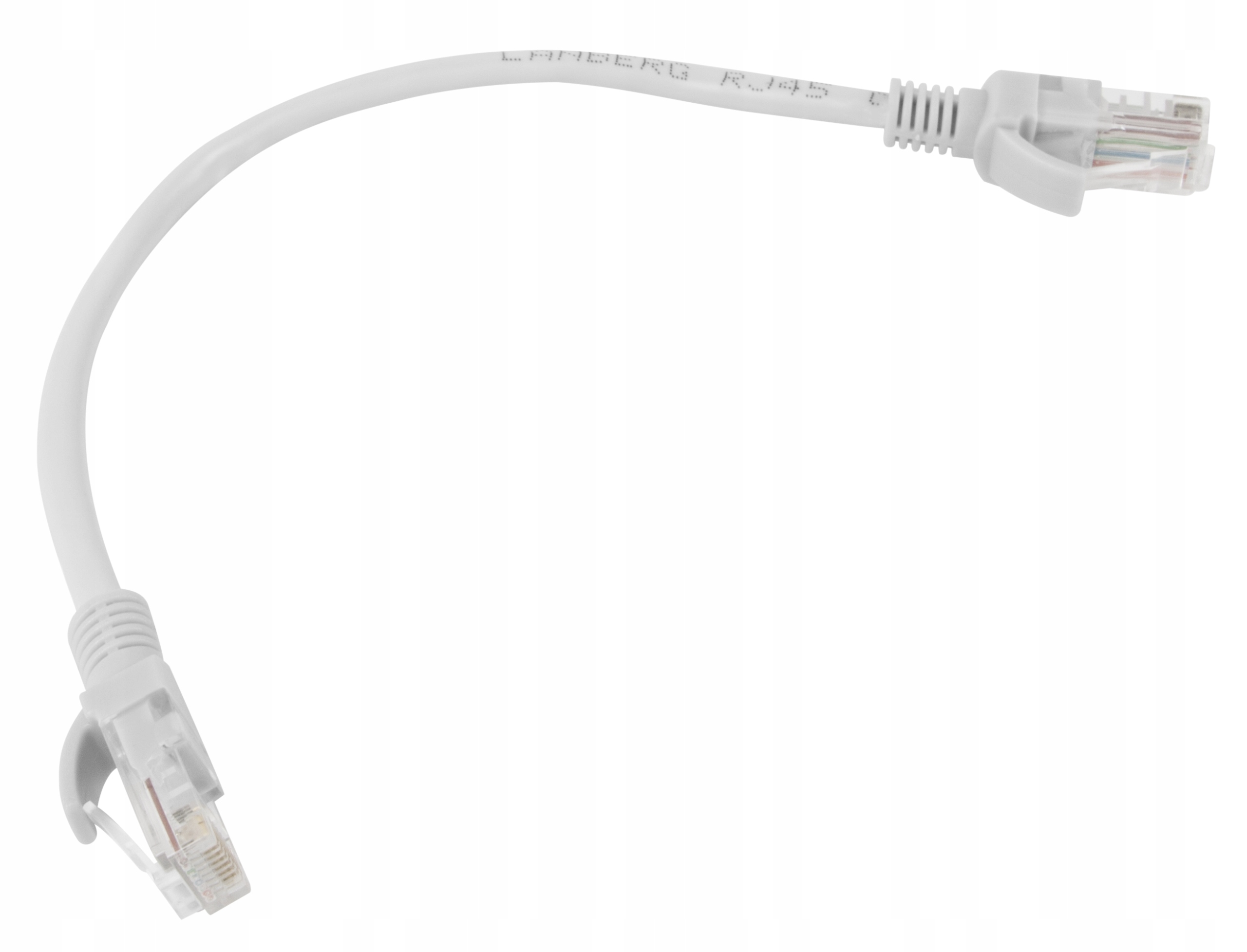 KABEL SIECIOWY LAN ETHERNET RJ45 UTP CAT6 0,25m HQ