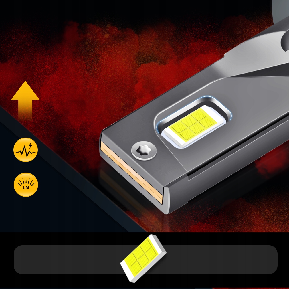 ŻARÓWKI H1 LED XSTORM 120W 22000LM MOCNE CANBUS