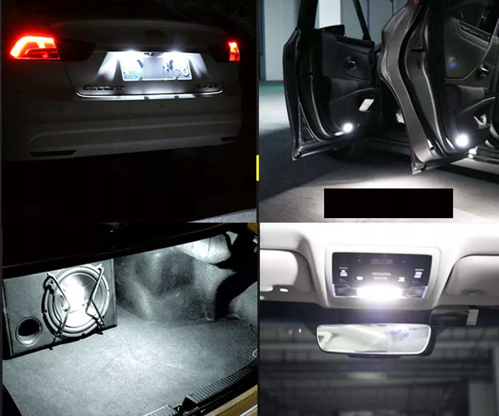 ŻARÓWKA RURKA LED 36MM C3W C5W 27SMD CANBUS MOCNA