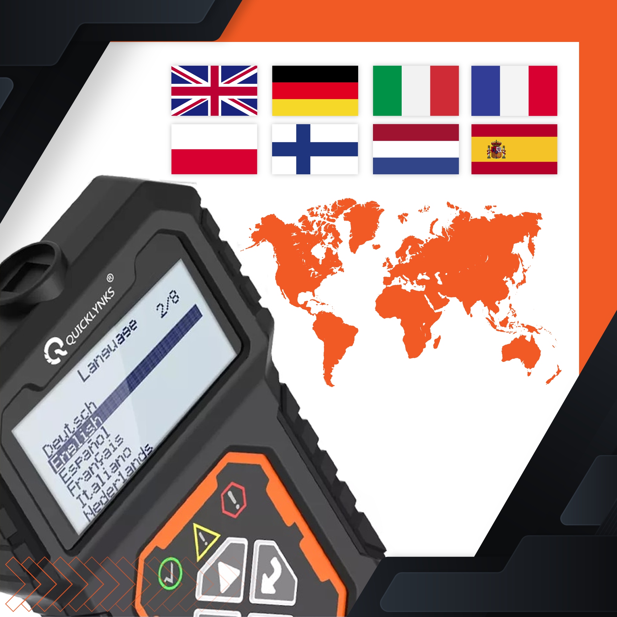 INTERFEJS DIAGNOSTYCZNY TESTER OBD J. POLSKI SKANER