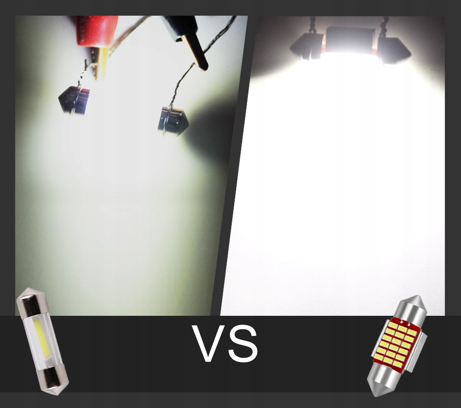 ŻARÓWKA RURKA LED 36MM C3W C5W 27SMD CANBUS MOCNA