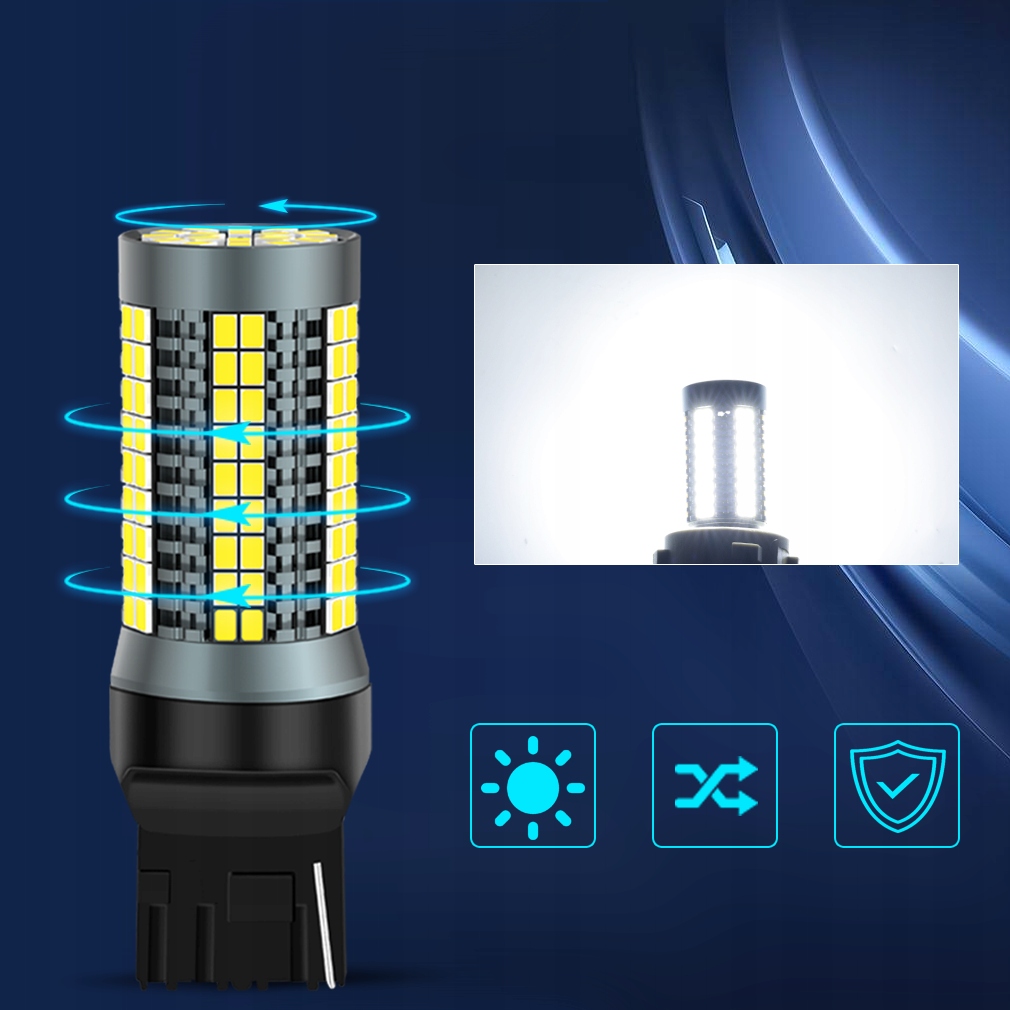 ŻARÓWKA W21W T20 LED XSTORM DRL WSTECZNEGO COFANIA