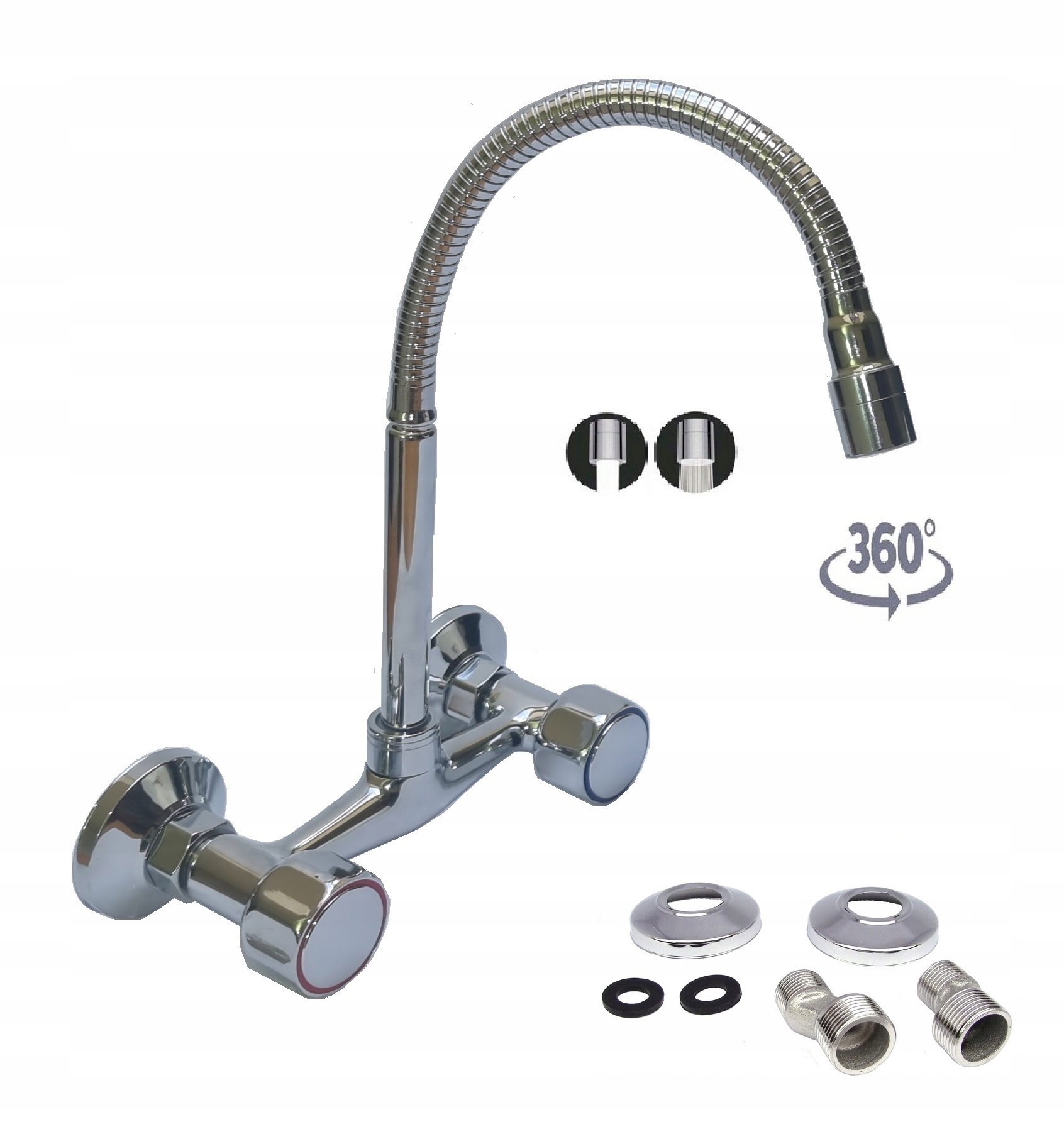 CLASSIC BATERIA KUCHENNA ŚCIENNA FLEX 2 FUNKCJE