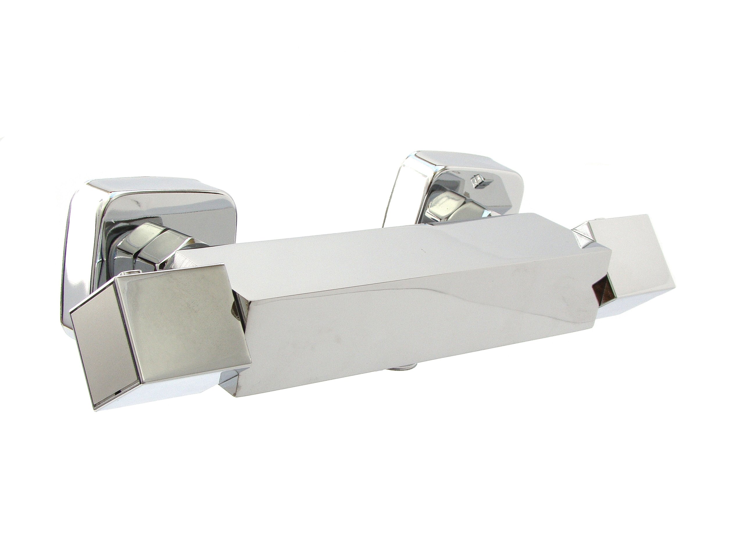 CUBE BATERIA TERMOSTATYCZNA PRYSZNICOWA MOSIĄDZ