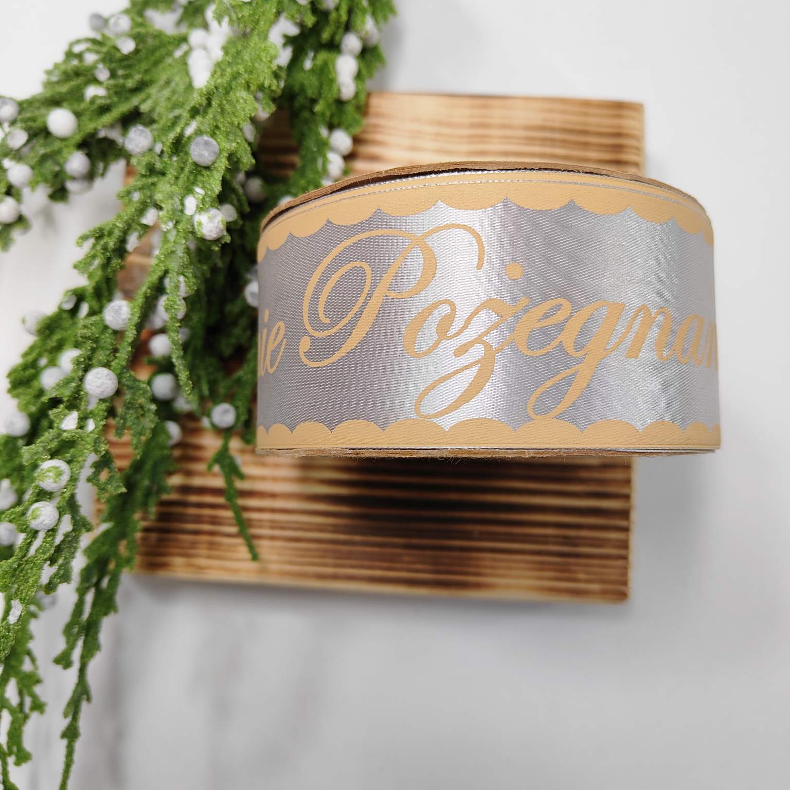 Wstążka żałobna  5cmX25y