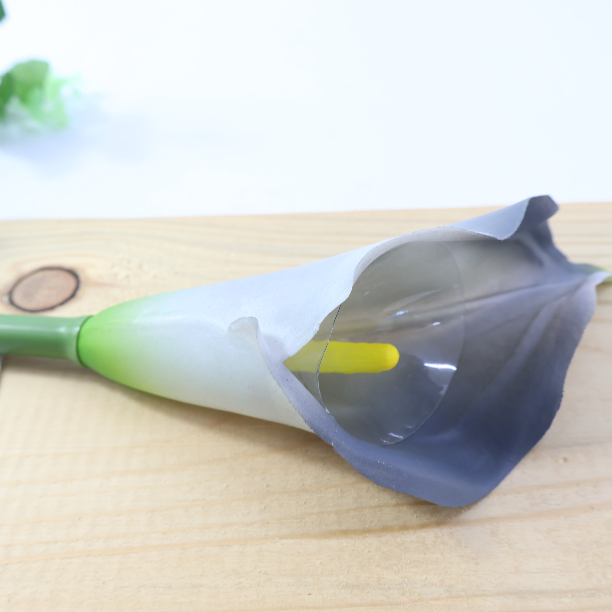 Calla pojedyncza gumowana grey