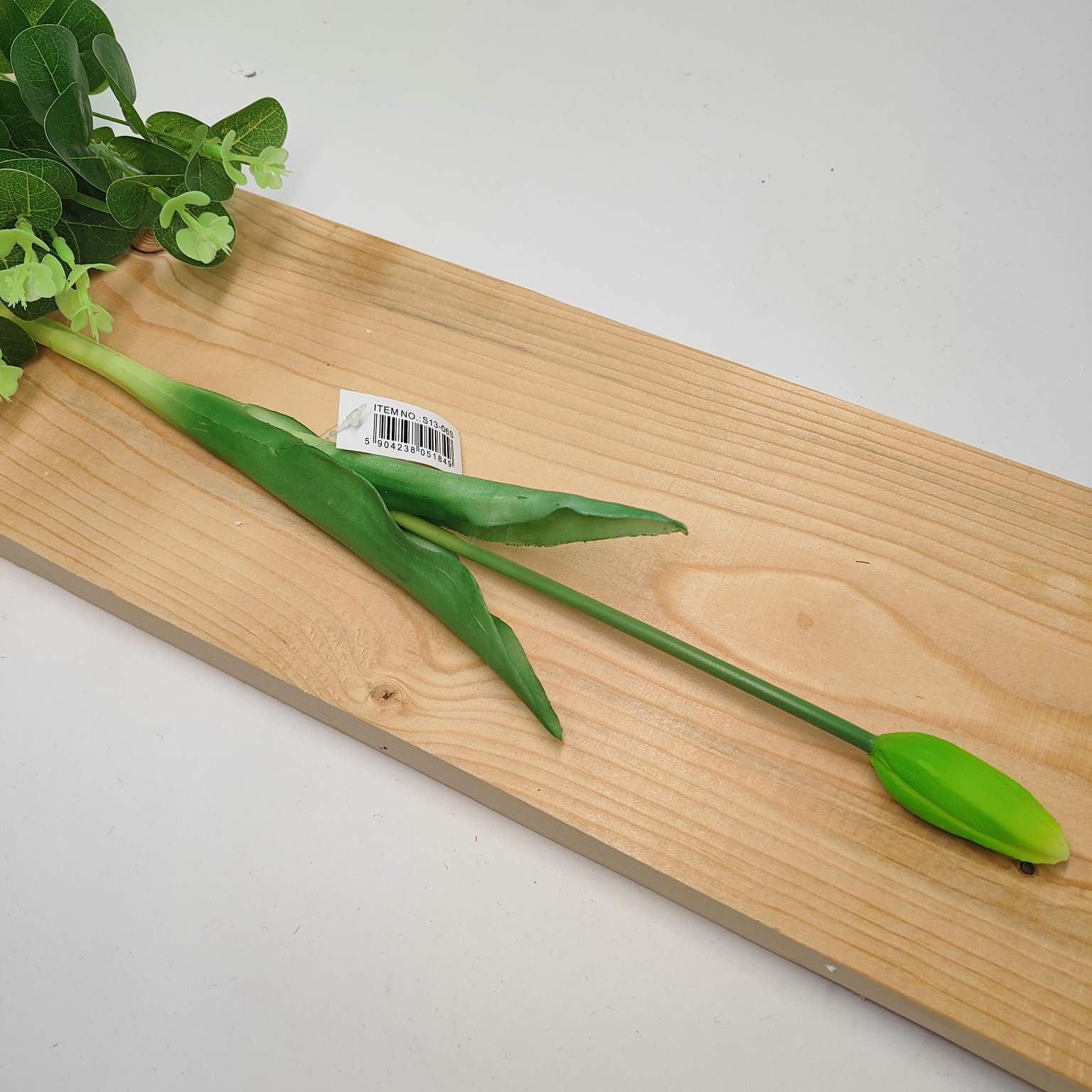 Tulipan pojedynczy gumowy zielony