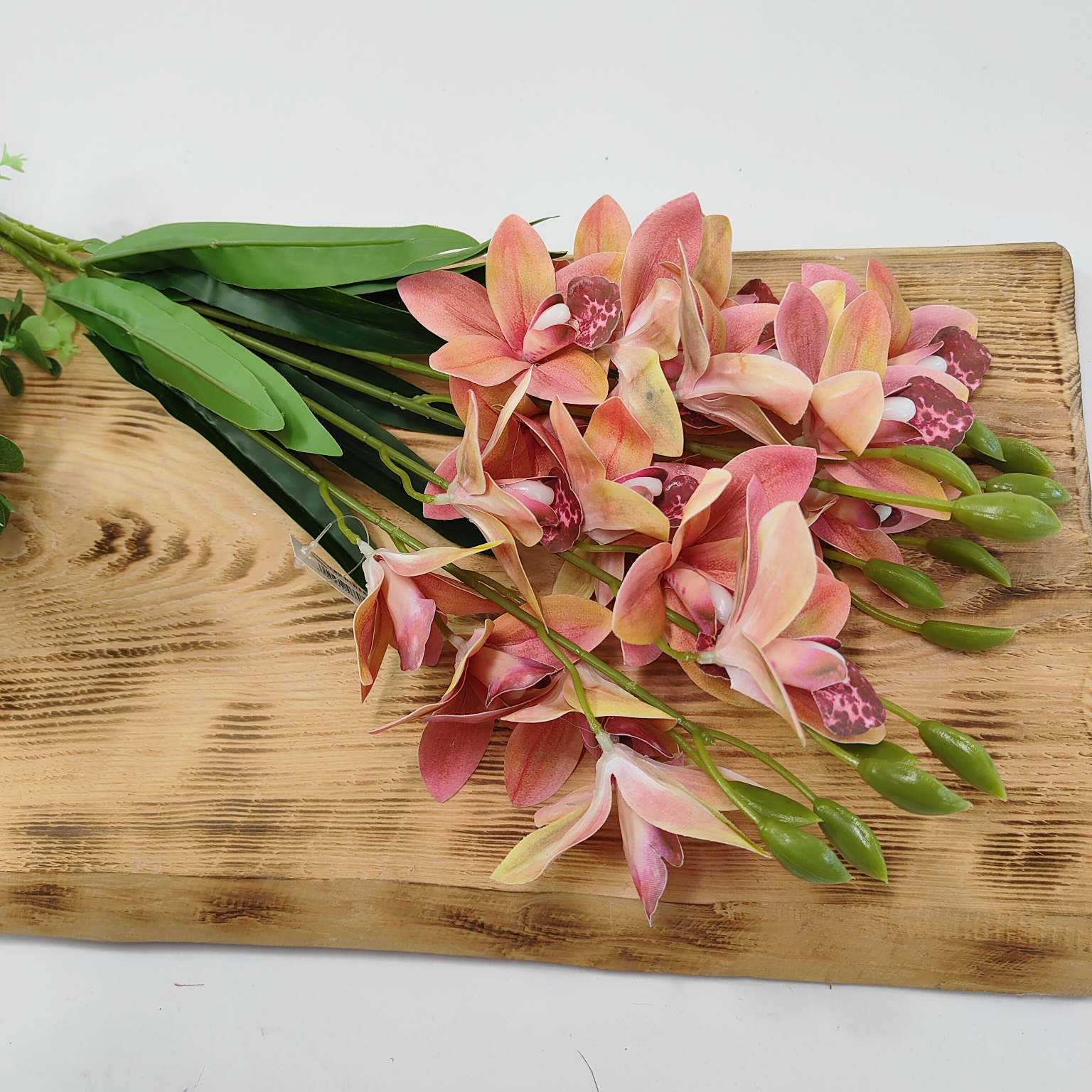 Bukiet storczyk gumowany różowy