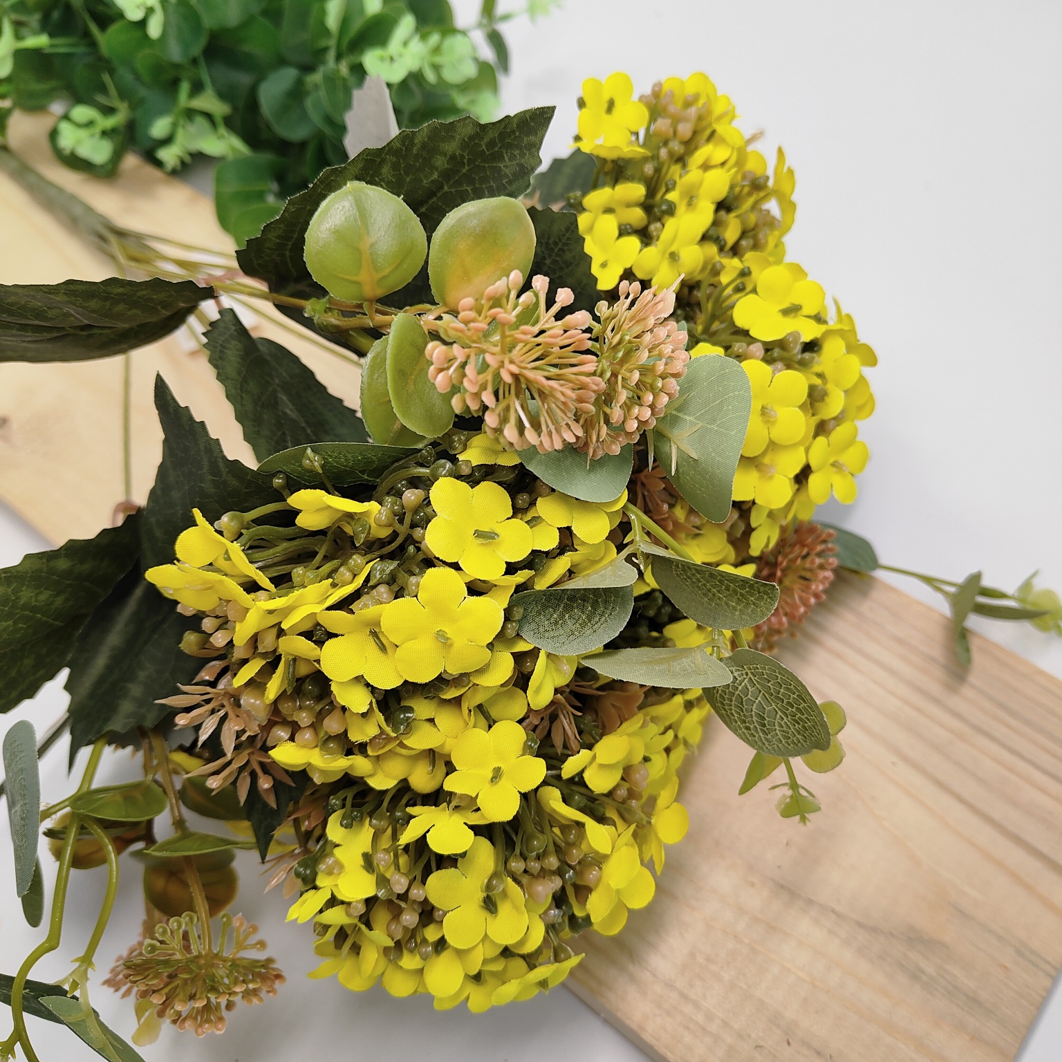 Bukiet kalina x7 żółty