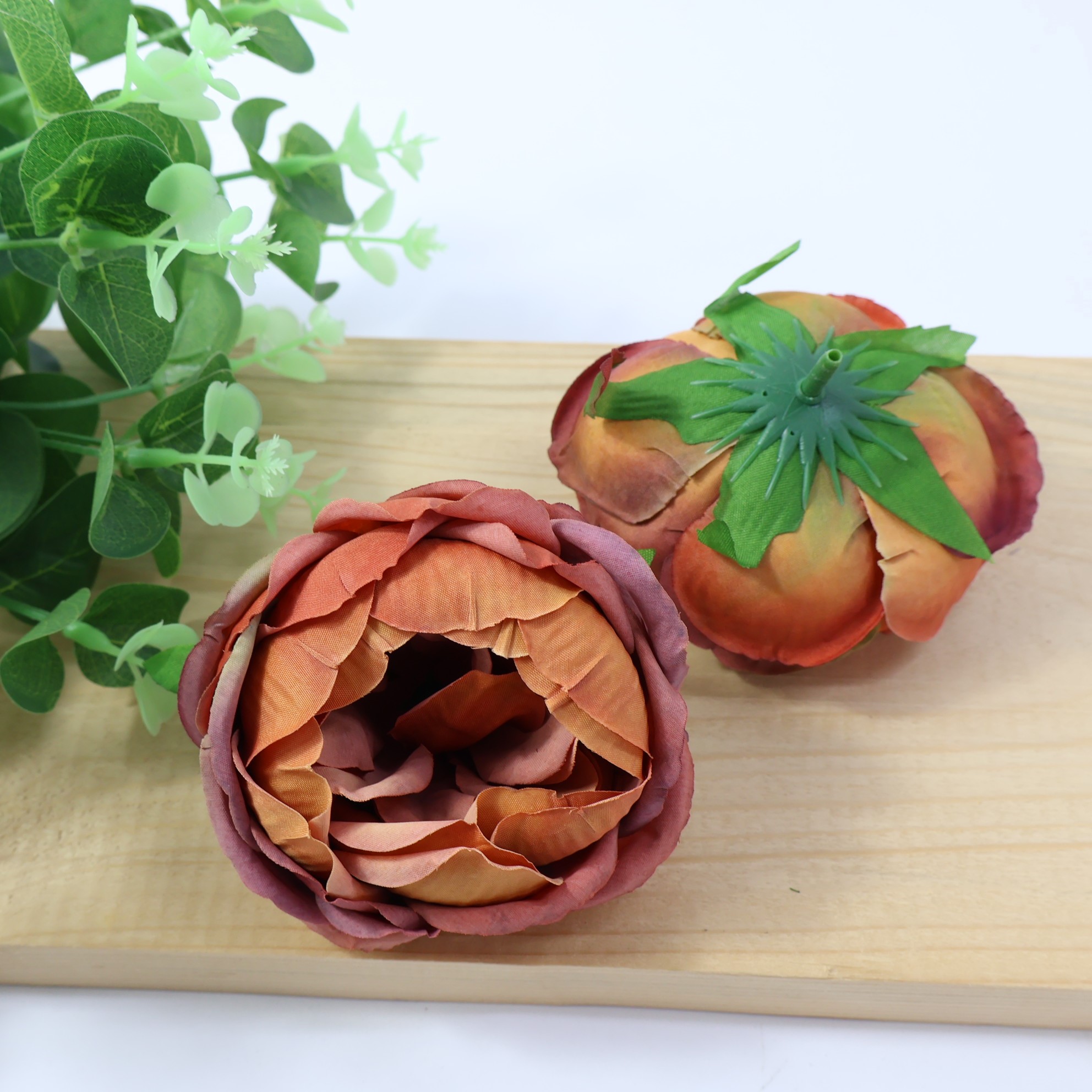 Róża wyrobowa 12 szt. pomarańczowa