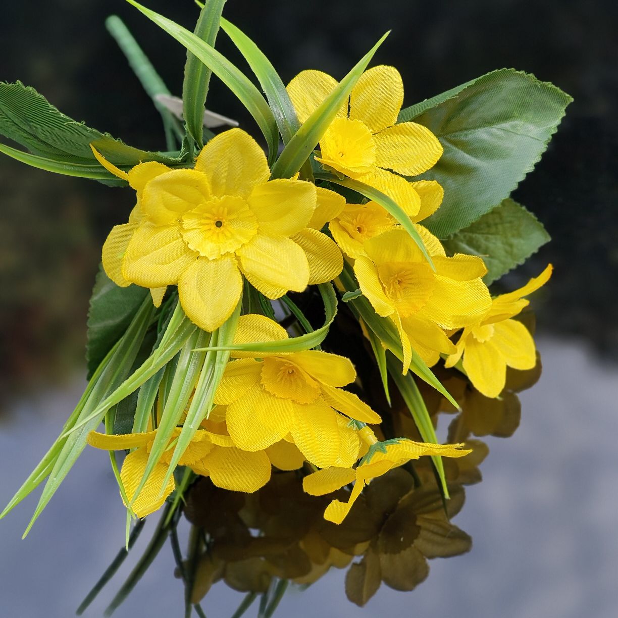 Bukiecik narcyz jasno żółty