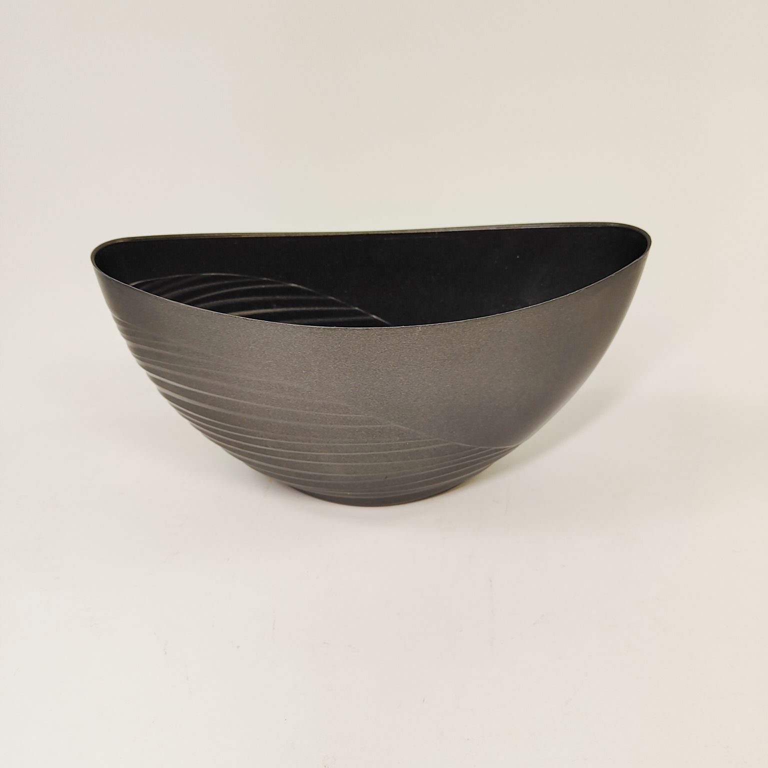 Doniczka luna mała grafitowa