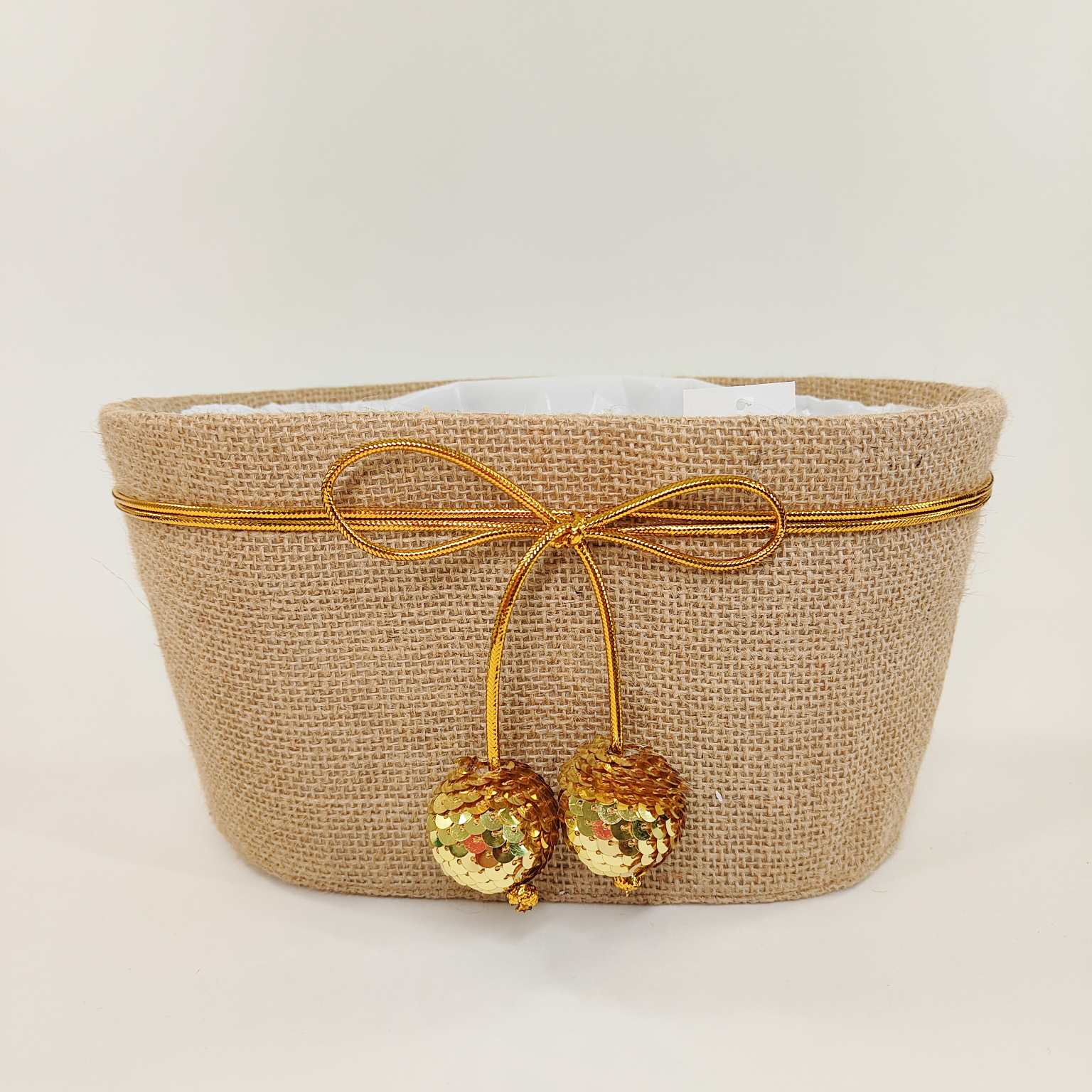 Osłonka dekoracyjna juta beżowa