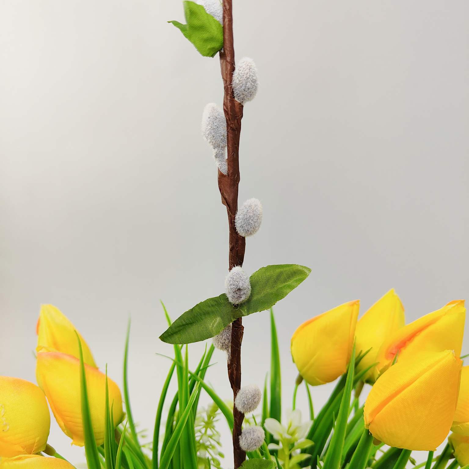 Bazia pojedyncza naturalna szara