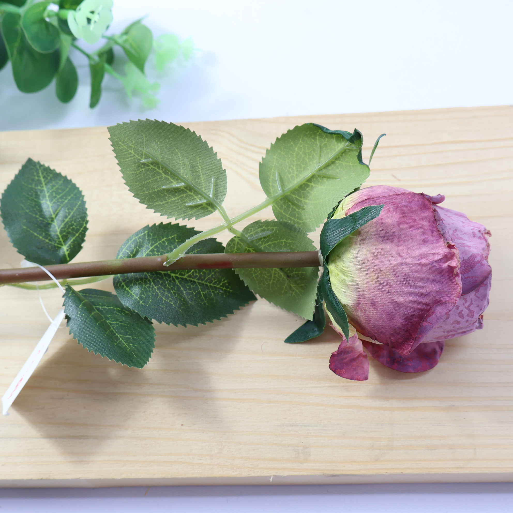 Róża poj podsuszana brudny fiolet