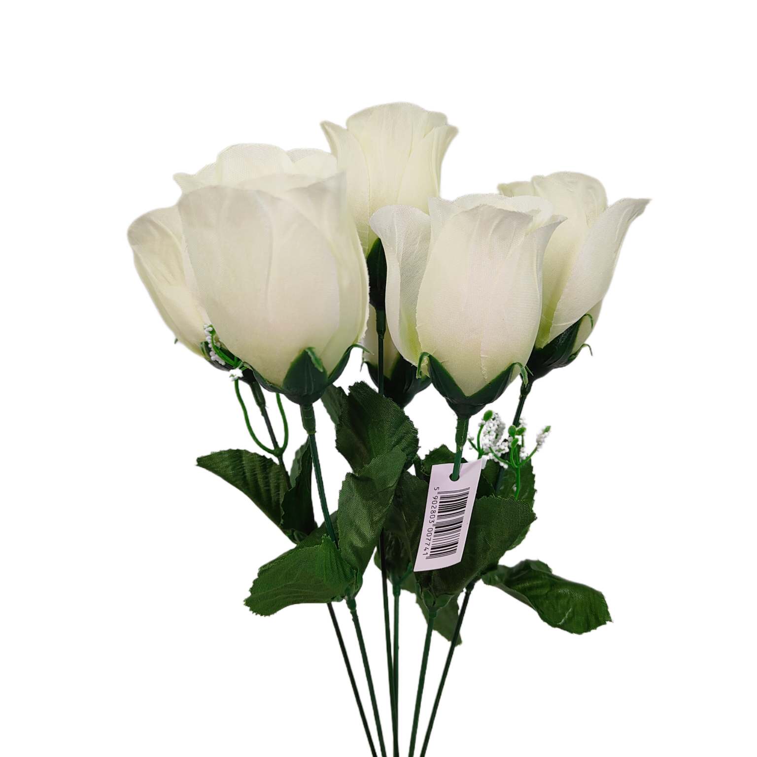 Bukiet róż x6 kremowy